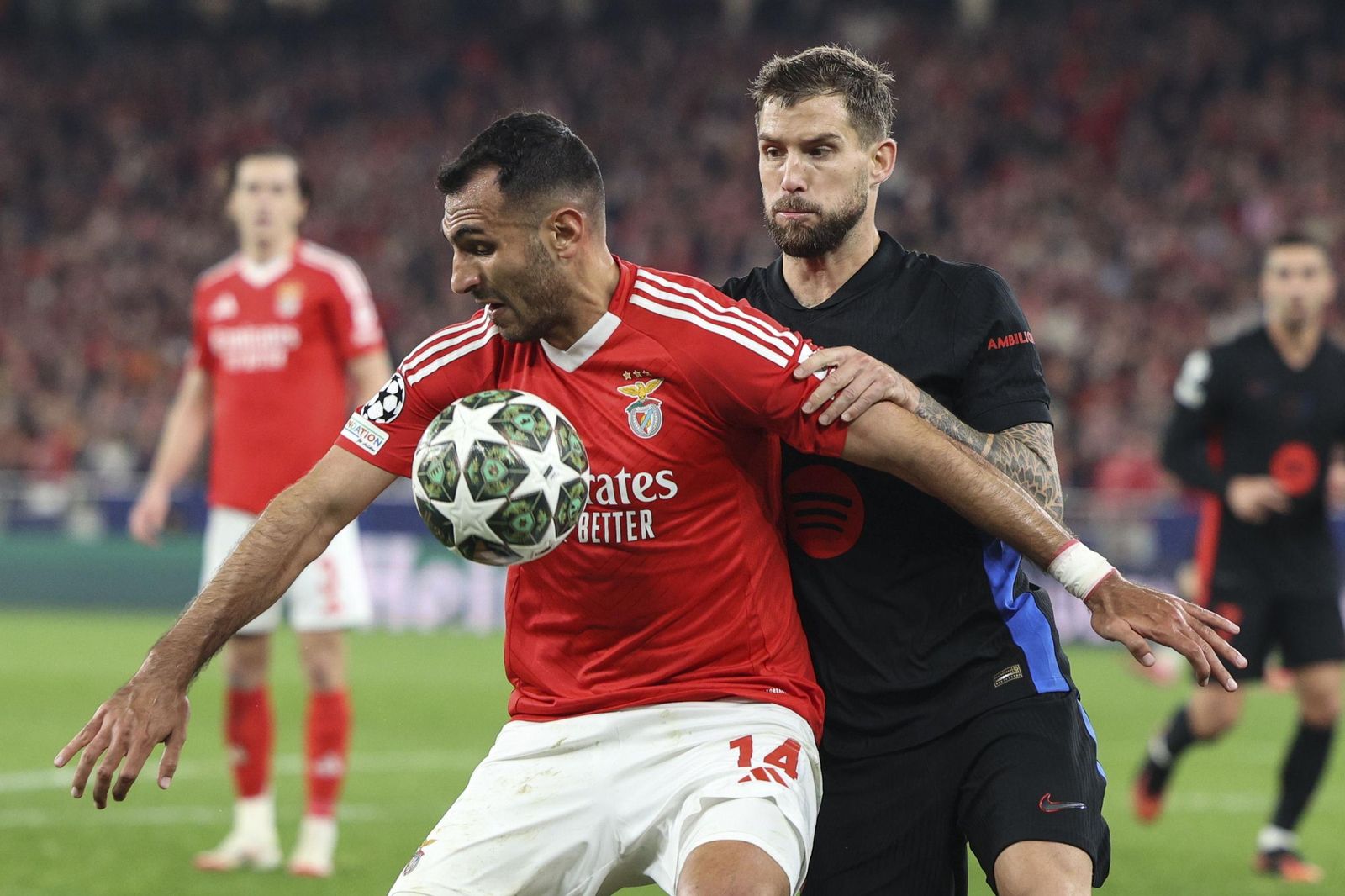 Las fotos del Benfica - Barcelona