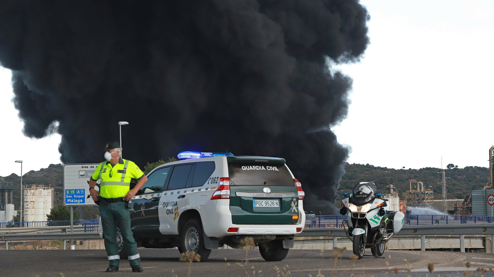 Incendio en Indorama