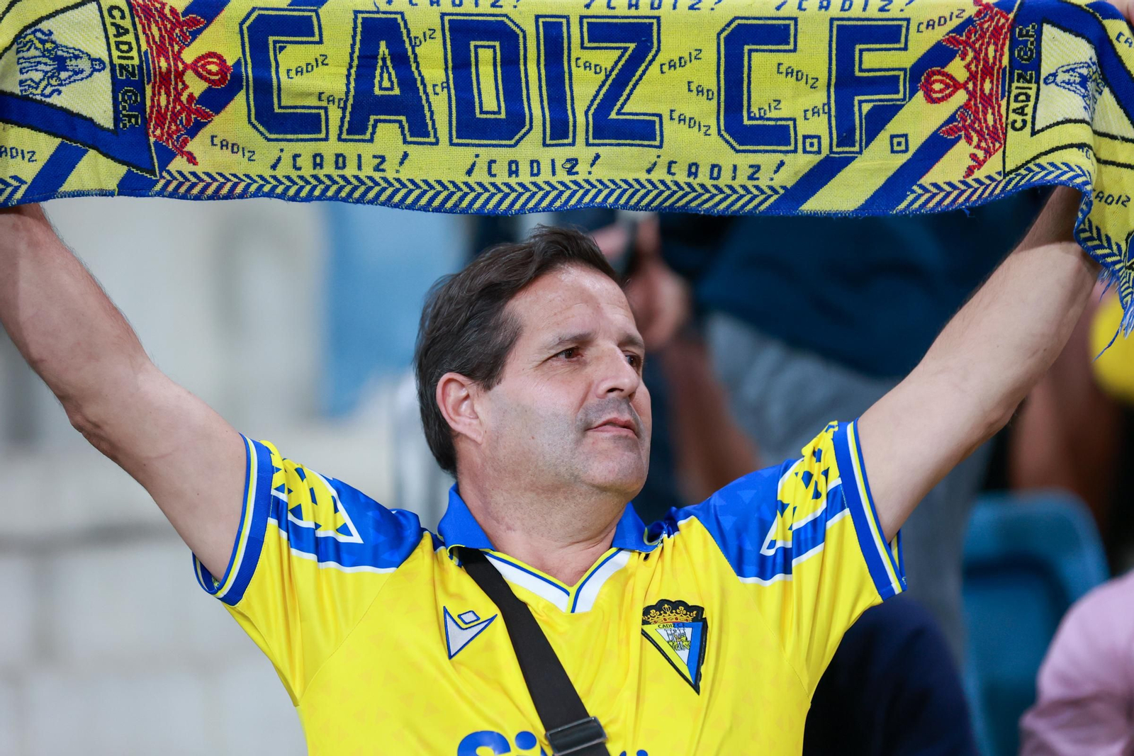 Búscate entre las imágenes del partido de fútbol entre Cádiz CF y Deportivo