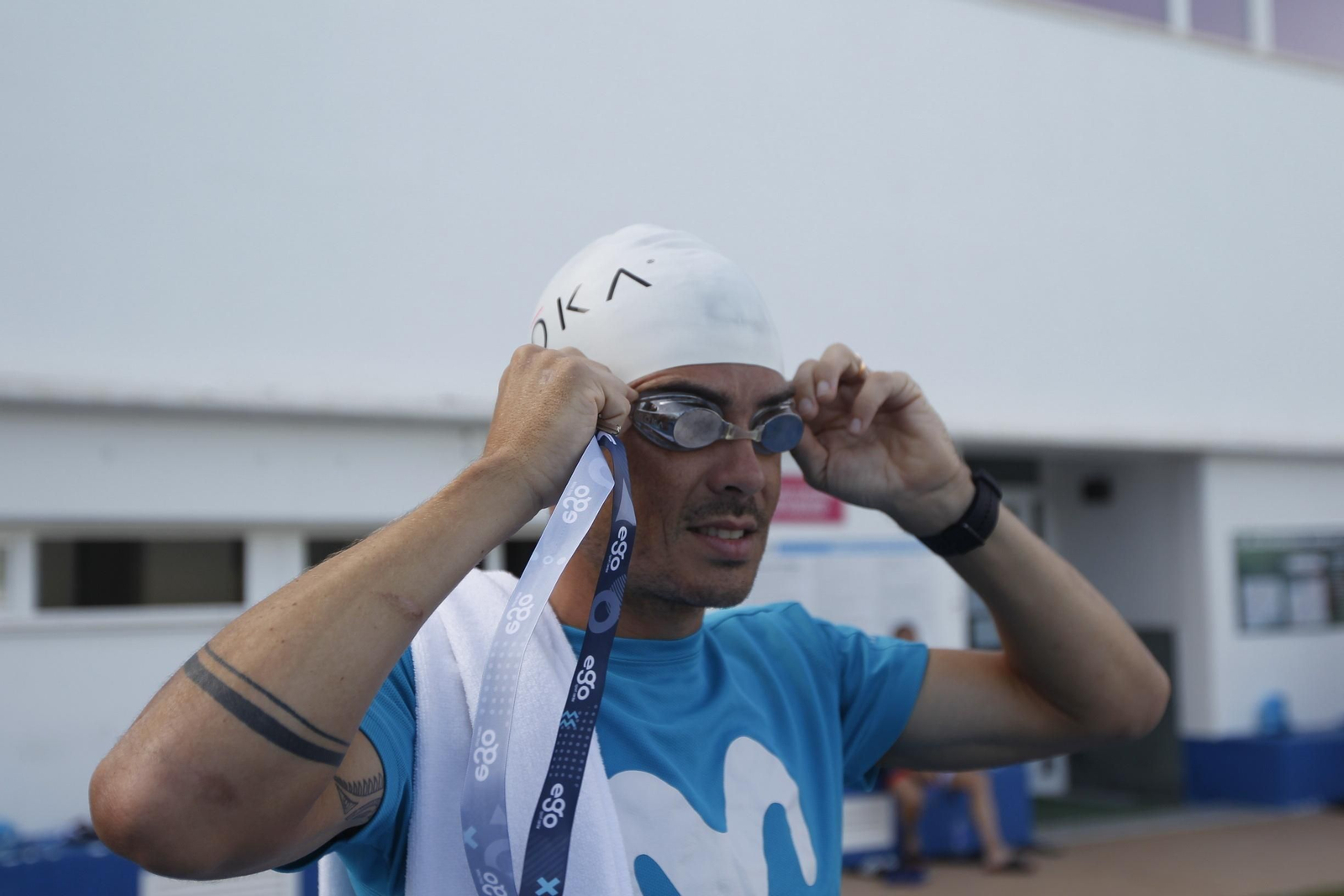Fotogalería triatleta Javier Gómez Noya en Almería