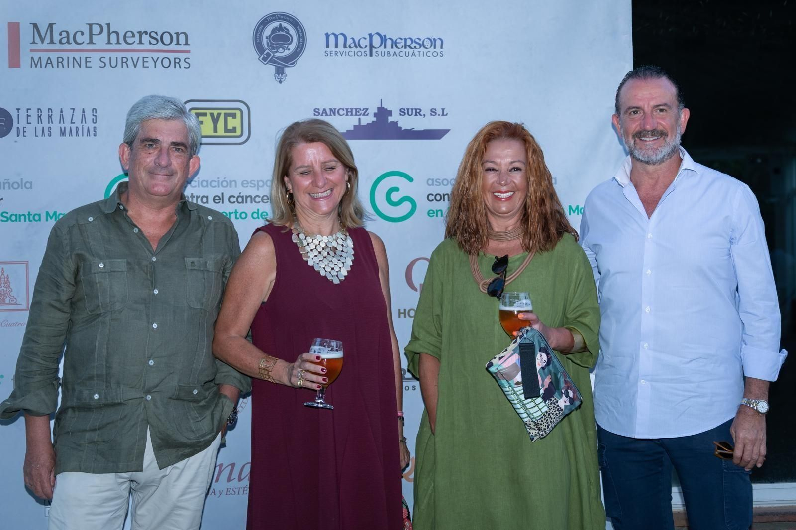 Ignacio Estrella, Gema Domínguez Mompell, Toñi Recio y Manolo Jiménez.