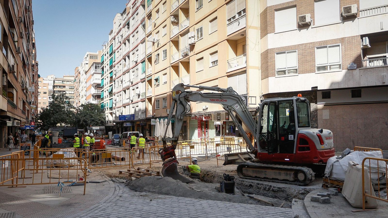 Emperatriz Eugenia es la más avanzada y próxima a terminar.