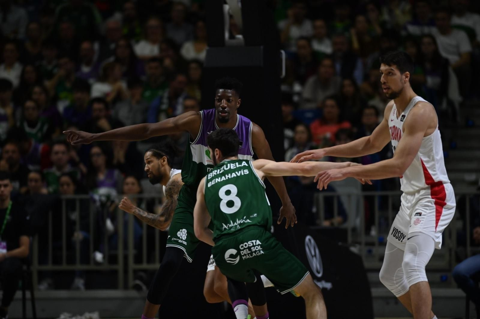 Las fotos del Unicaja-Girona
