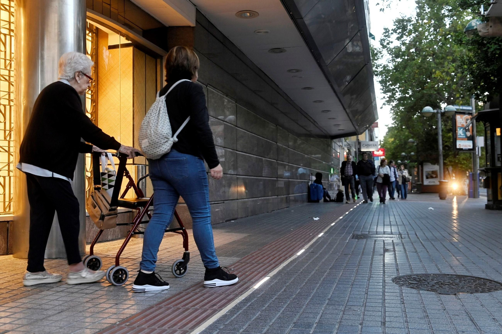 Circuito led en la avenida Gran Capitán.