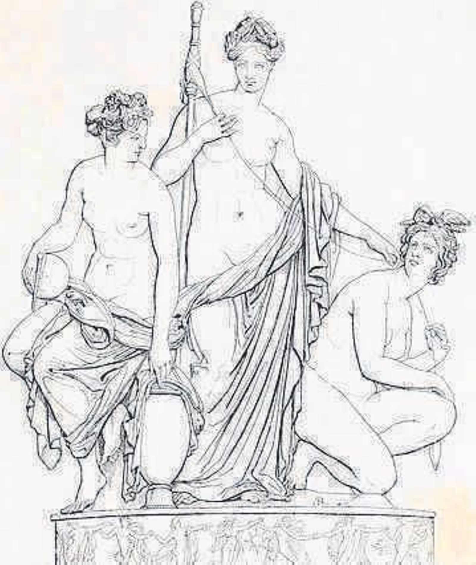 'Las Parcas' por Jean De Bay (padre).