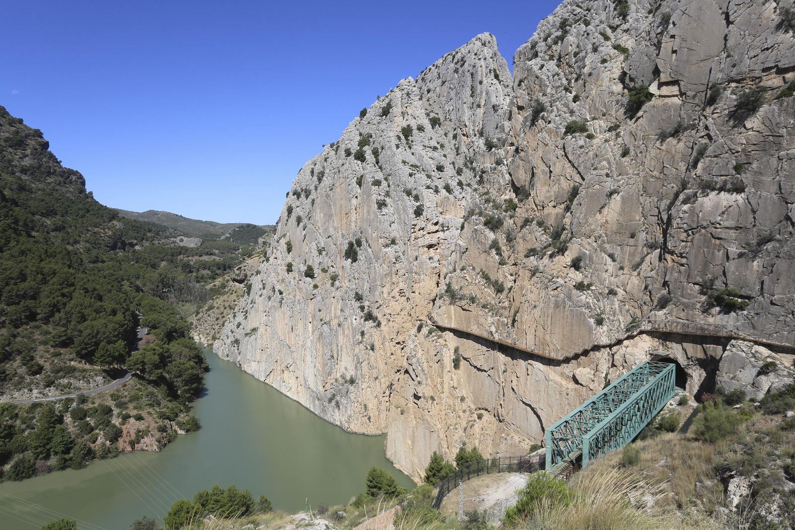 Fotos del Caminito del Rey. Así se extrema la seguridad para su reapertura en el desescalada