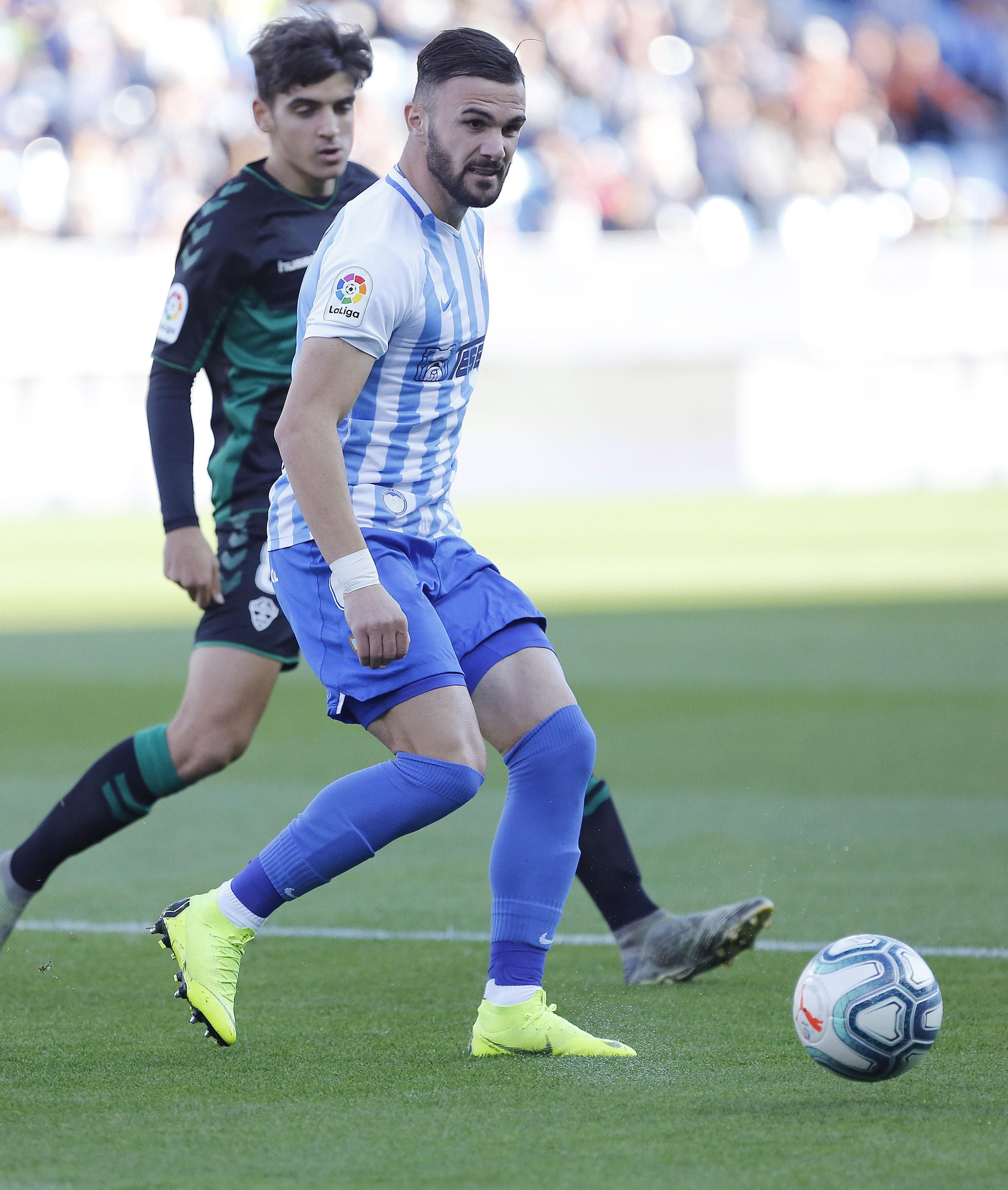 Las fotos del Málaga Elche Las fotos del Málaga Elche