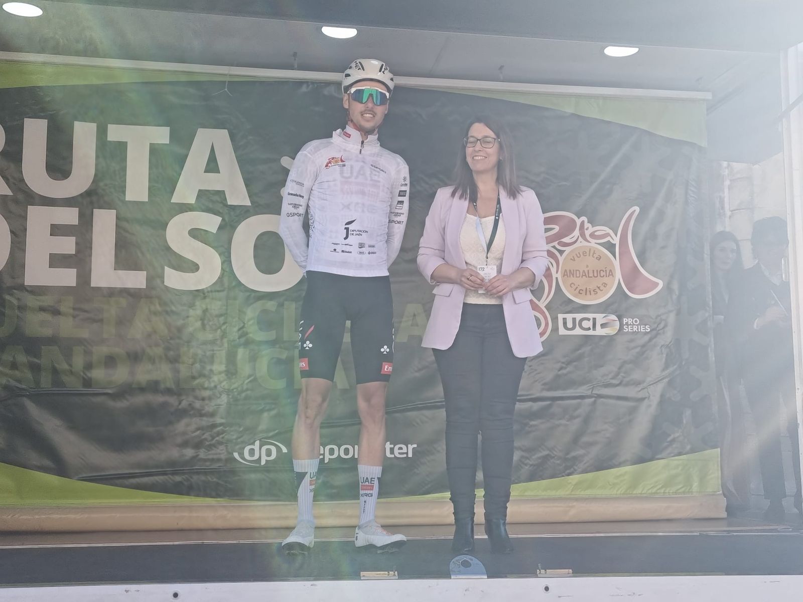 En imágenes: Jaén, espectacular escenario de la tercera etapa de la Vuelta a Andalucía - Ruta del Sol