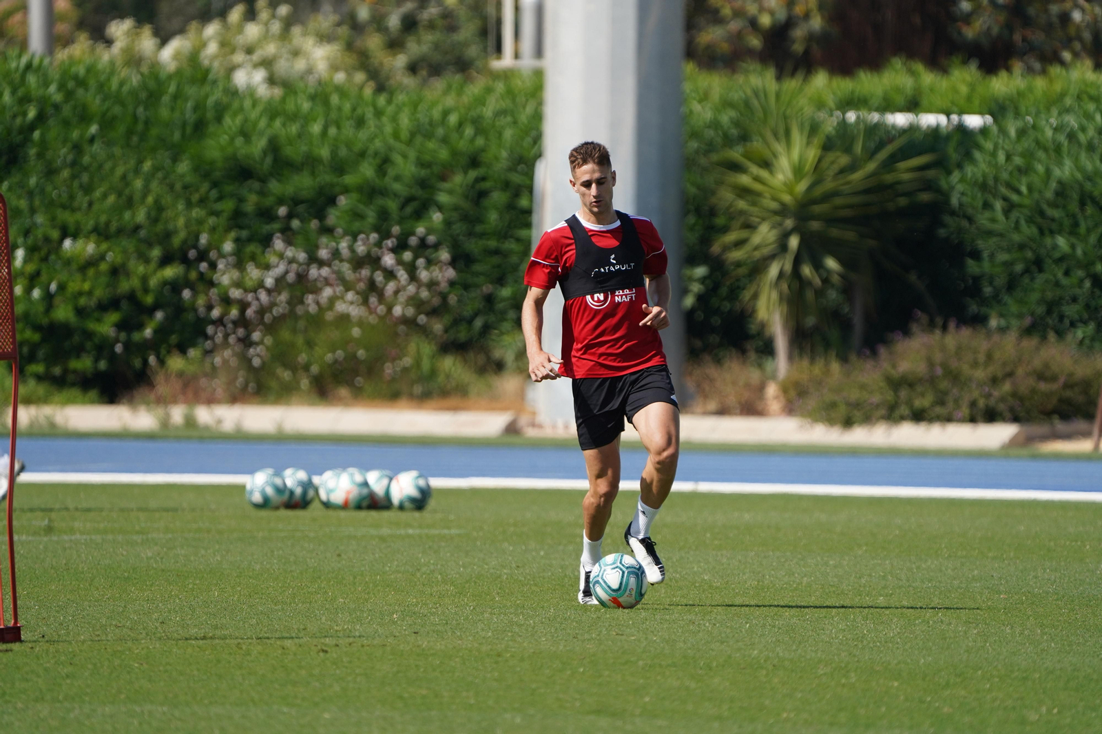 Fotogalería del entrenamiento de la UDA (jueves 18)