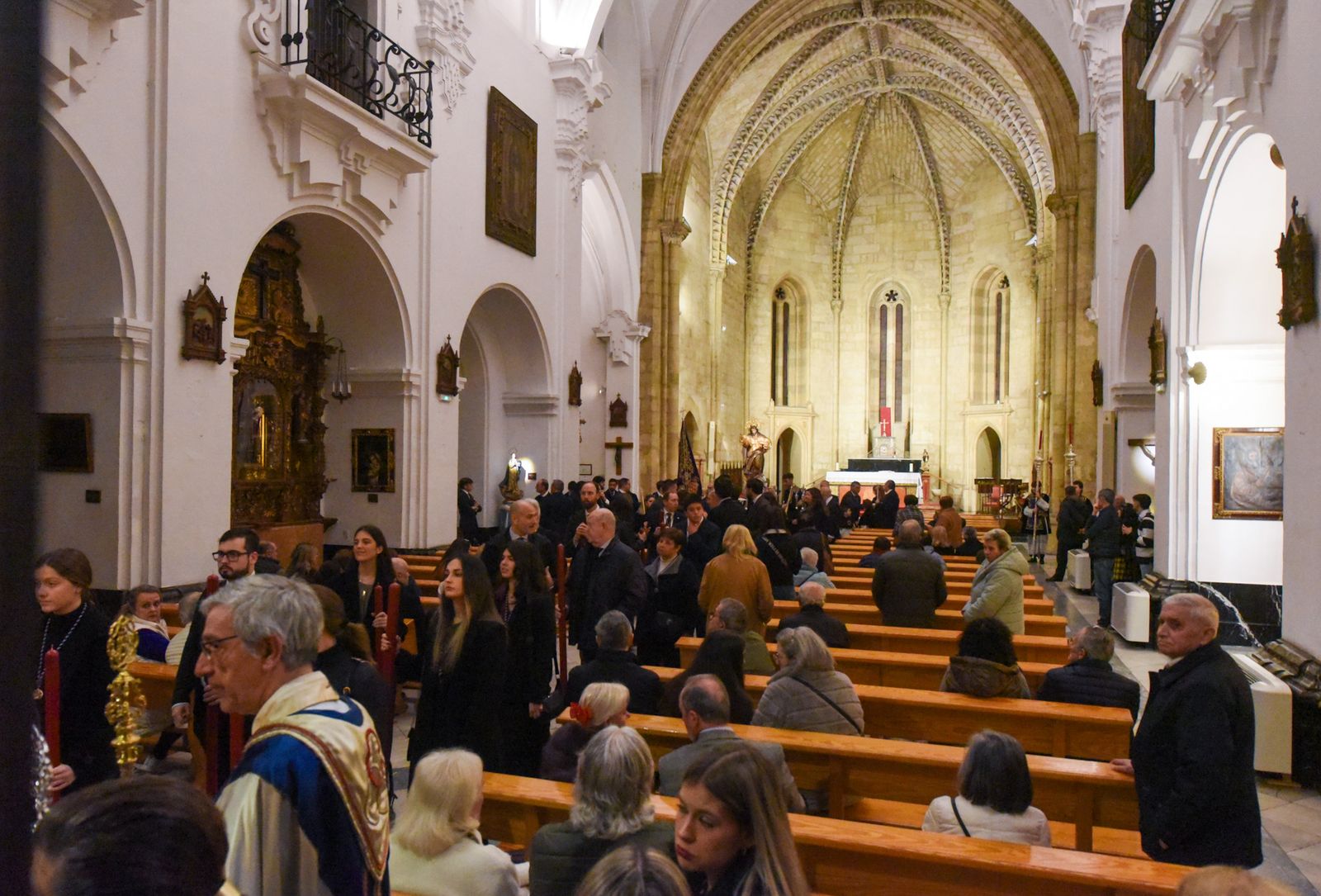 Las fotos del vía crucis de la hermandad de la Buena Muerte