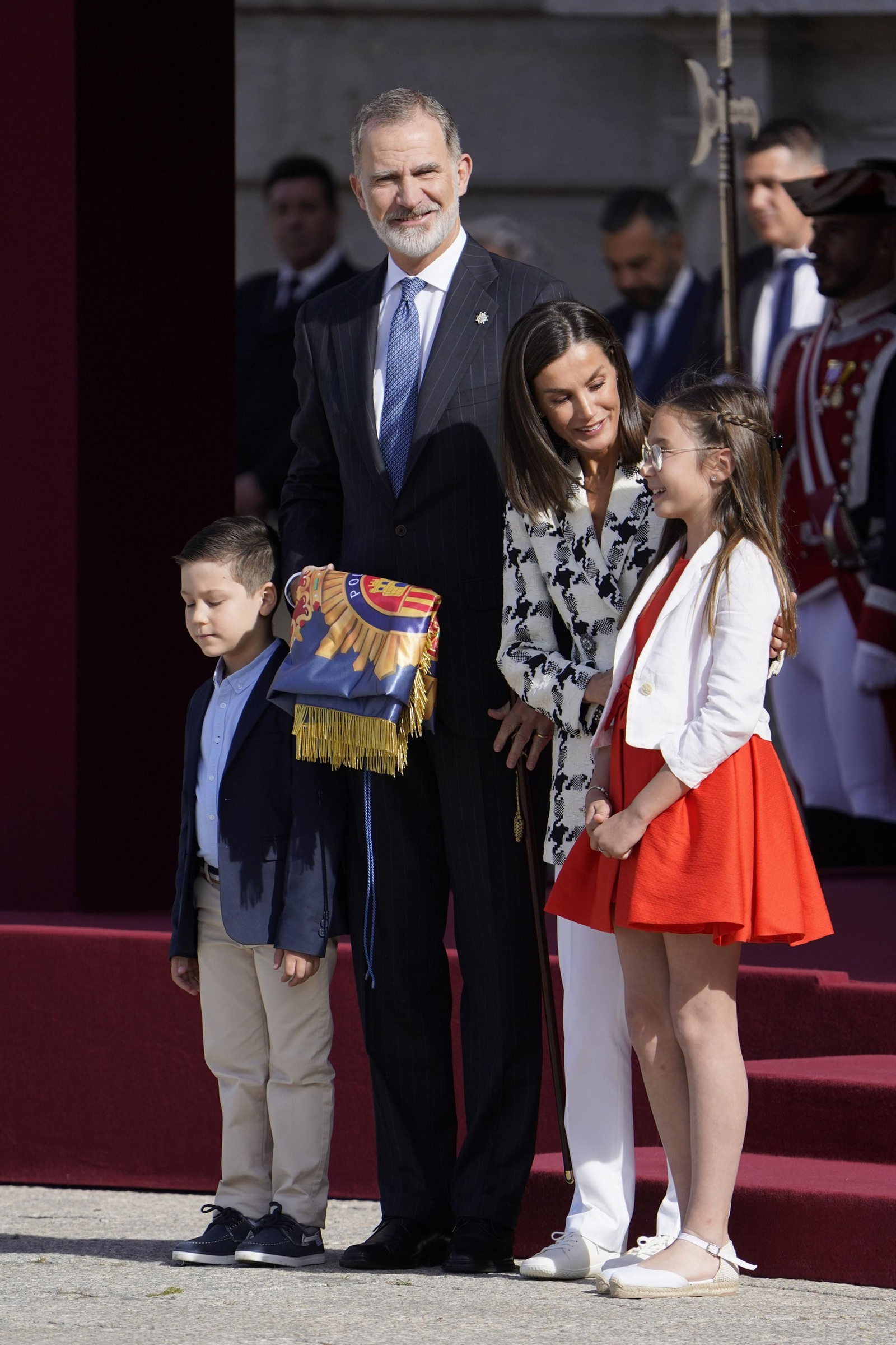 Los Reyes presiden los actos del bicentenario de la Policía Nacional