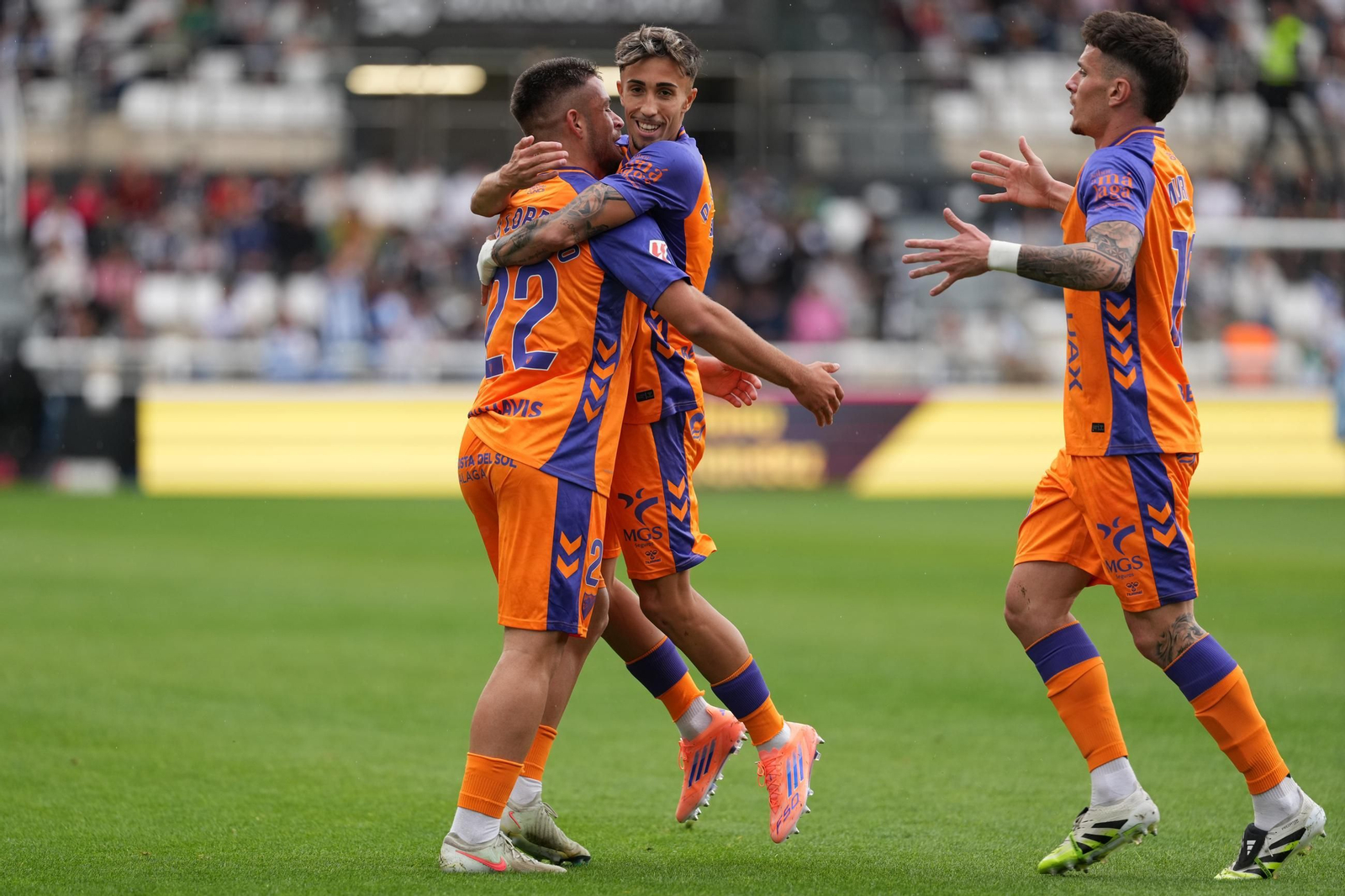 Las fotos del Burgos-Málaga CF