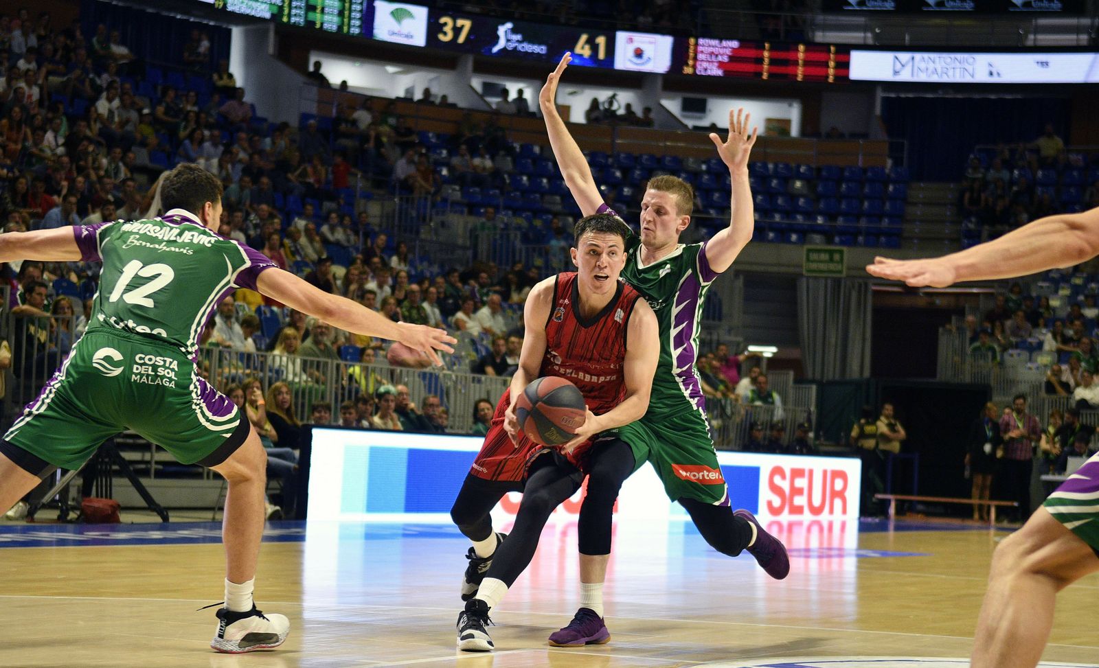 Las fotos del Unicaja Baloncesto - Montakit Fuenlabrada
