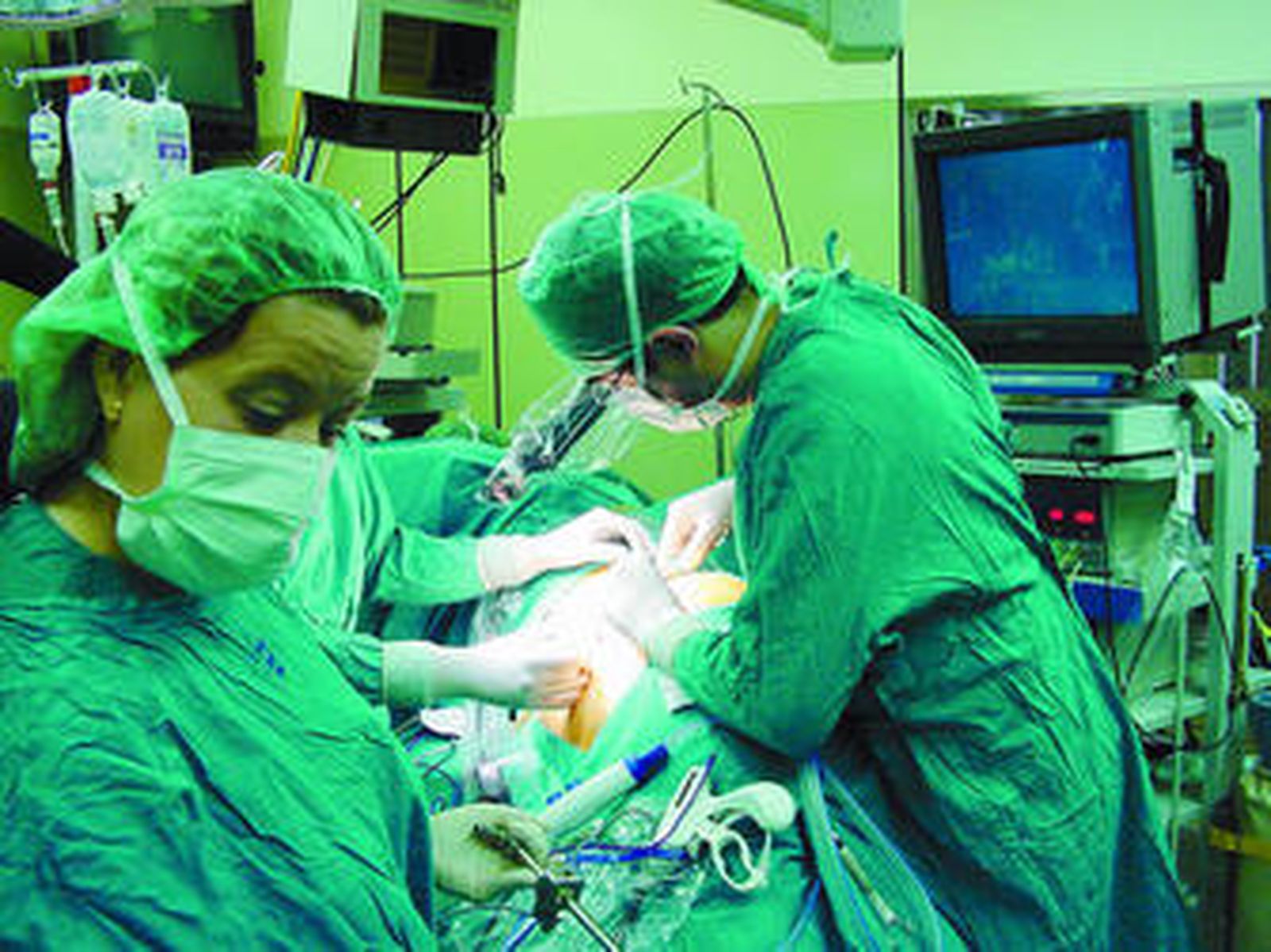 Intervención quirúrgica.