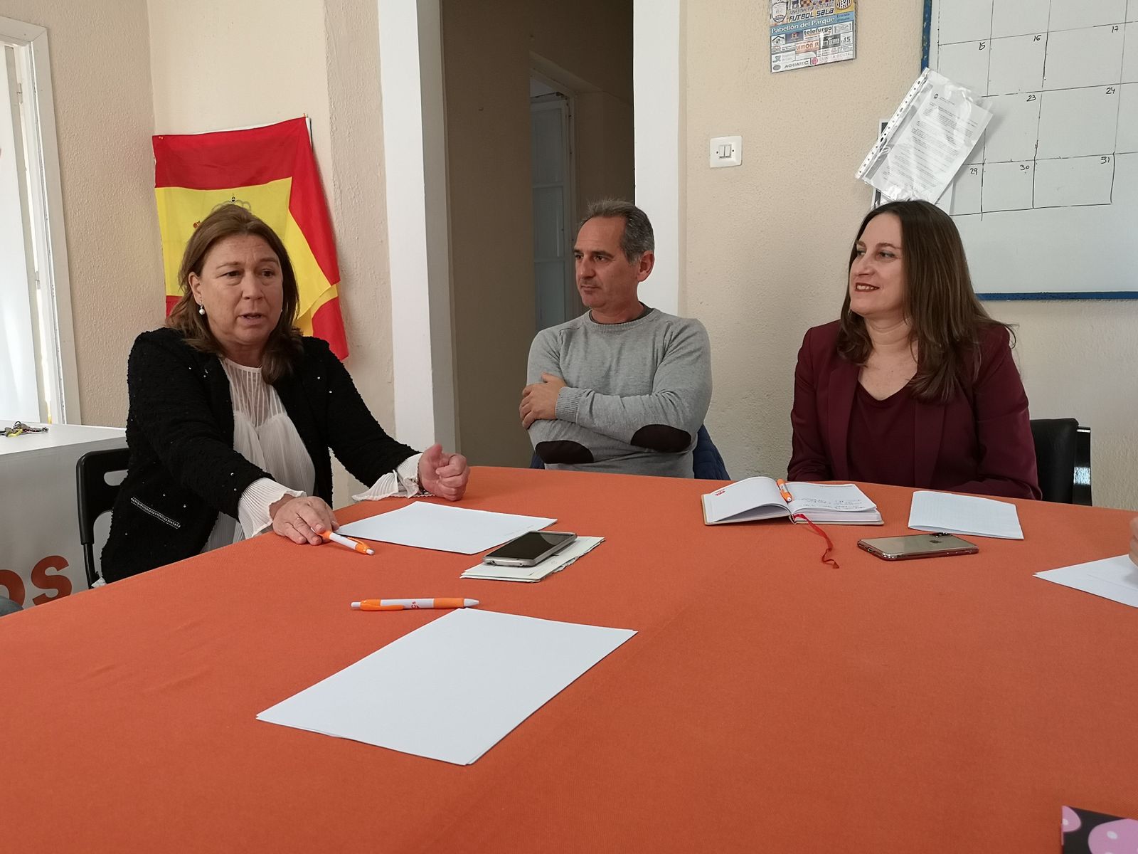 Encuentro entre Ciudadanos y el nuevo sindicato de Policía Local