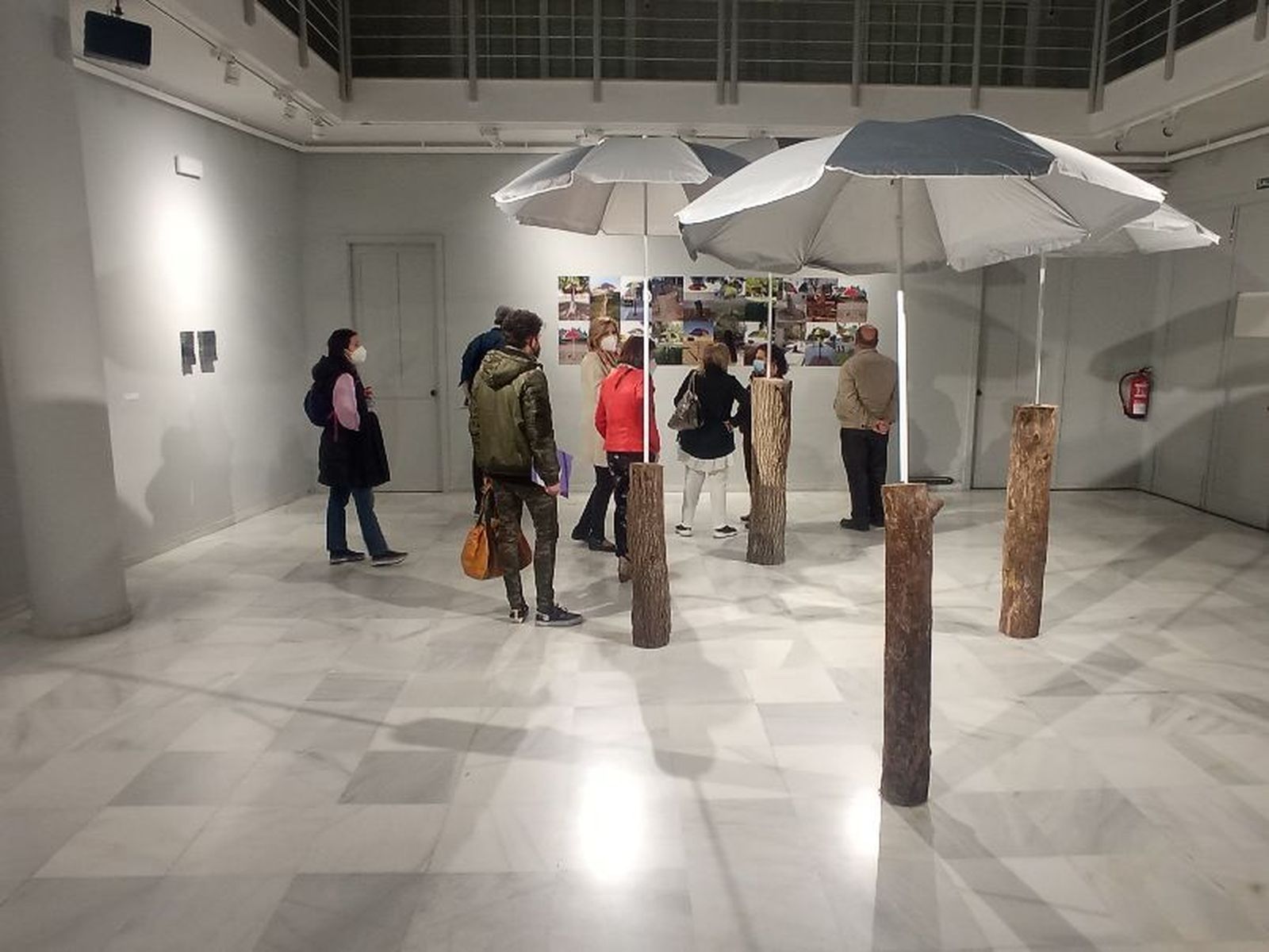 Parte de la exposición.