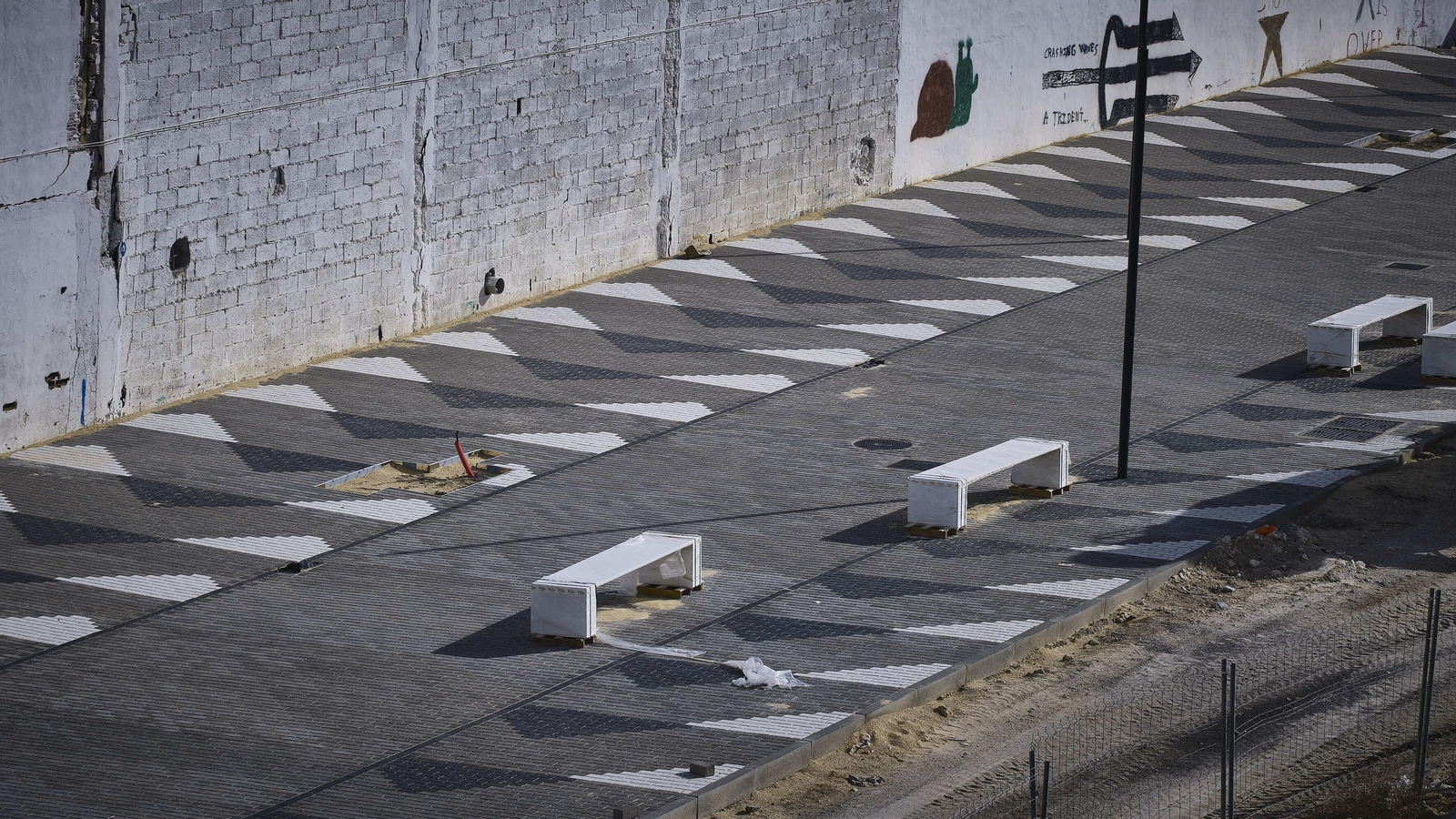 Obras del proyecto Incubazul.