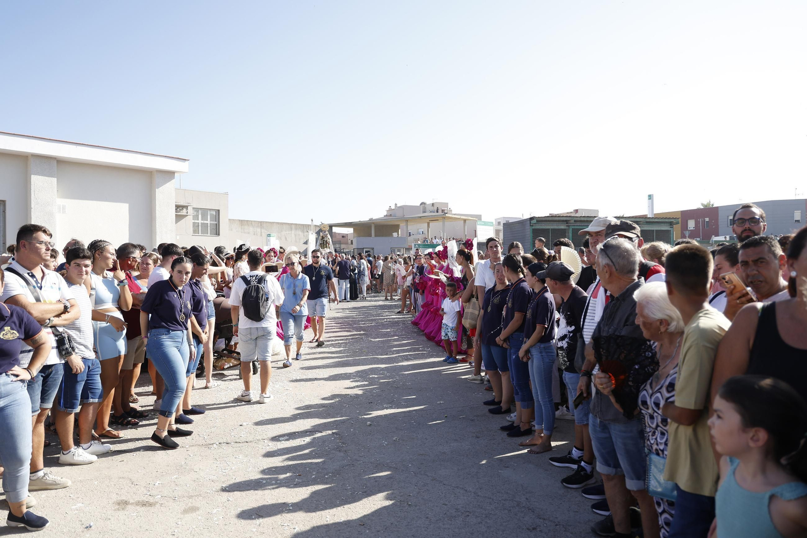 Fotos de la procesión de la Virgen del Carmen en La Línea
