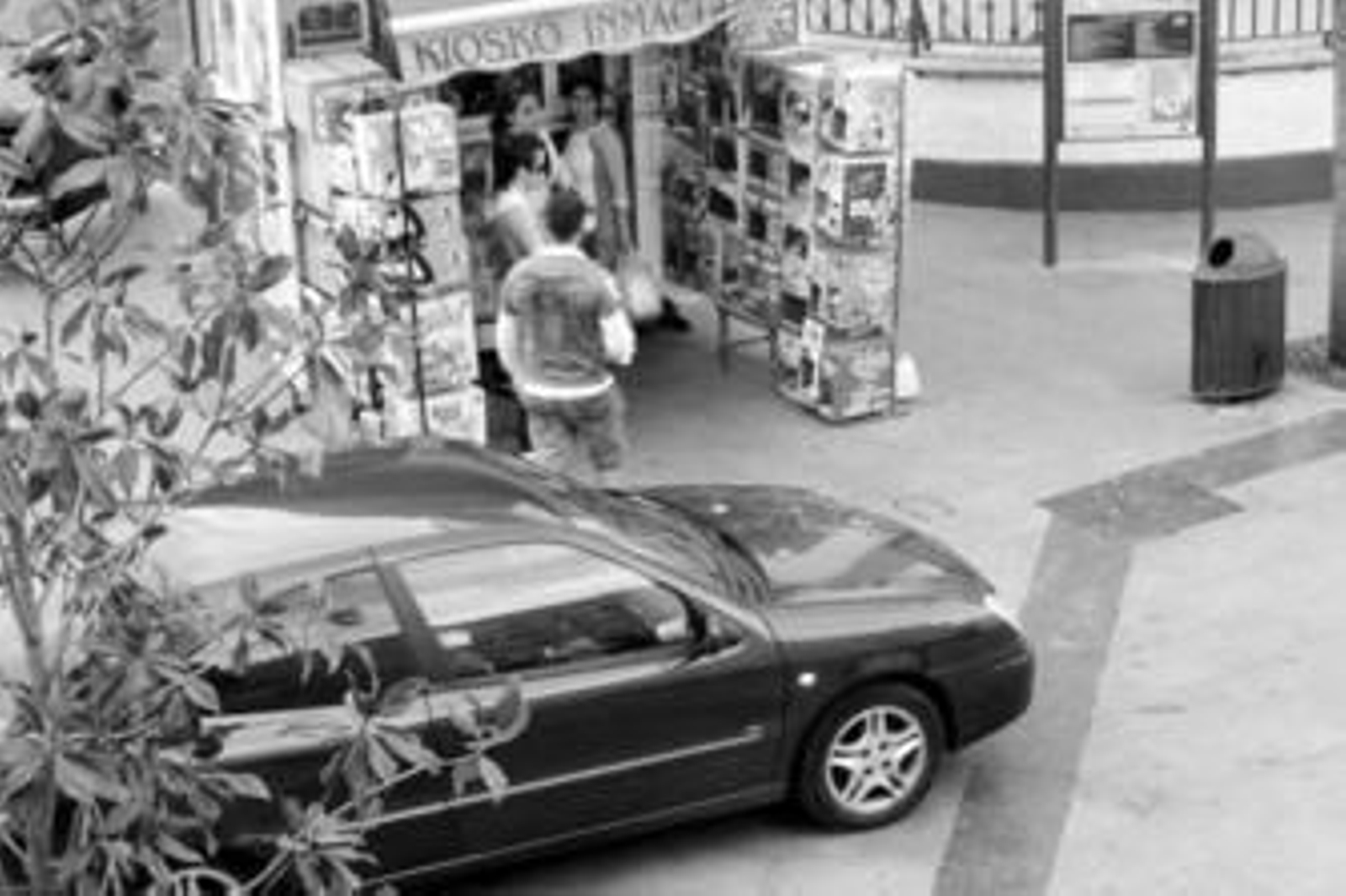 Aparcar en zona peatonal