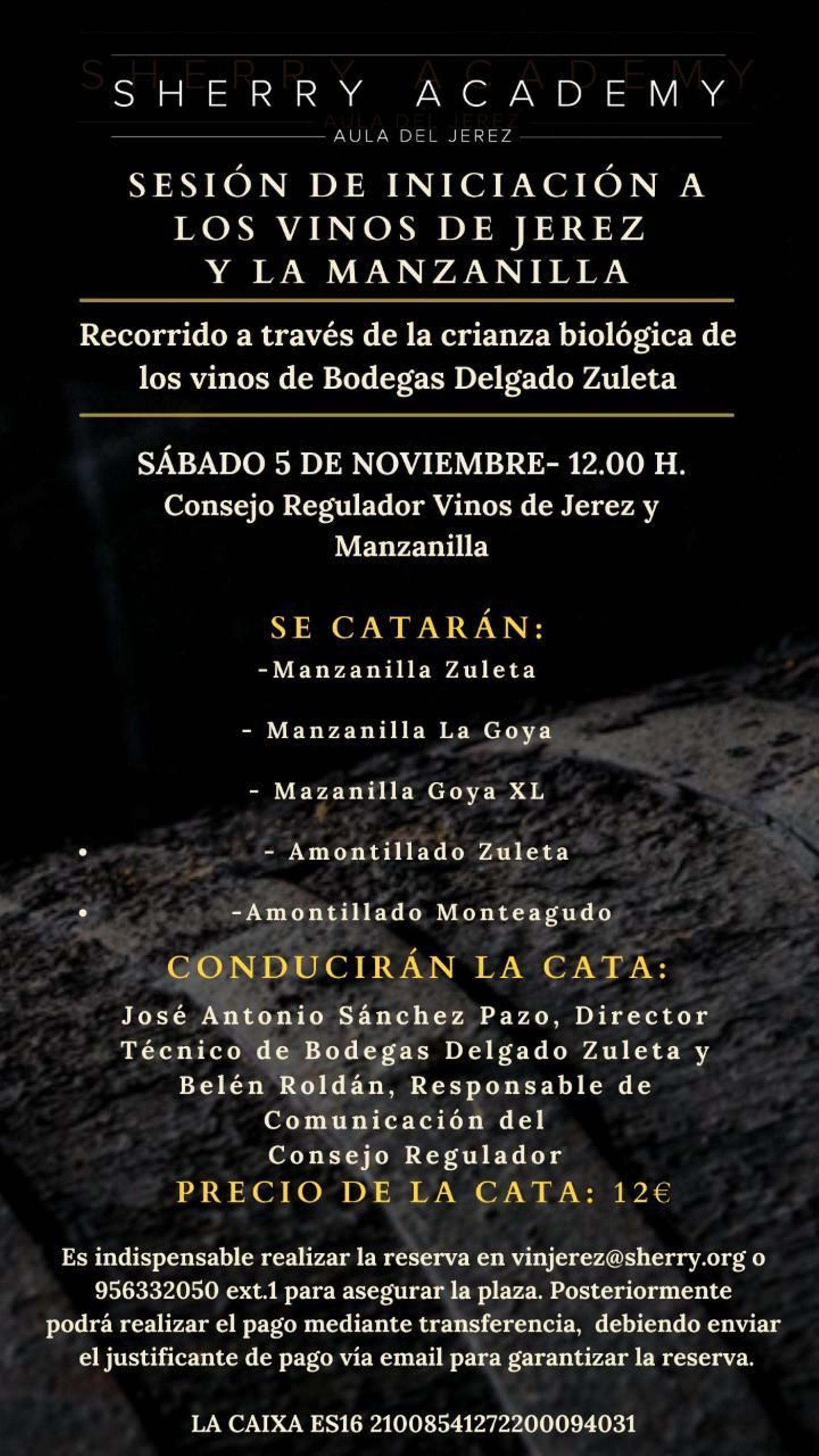 Cartel de la actividad.