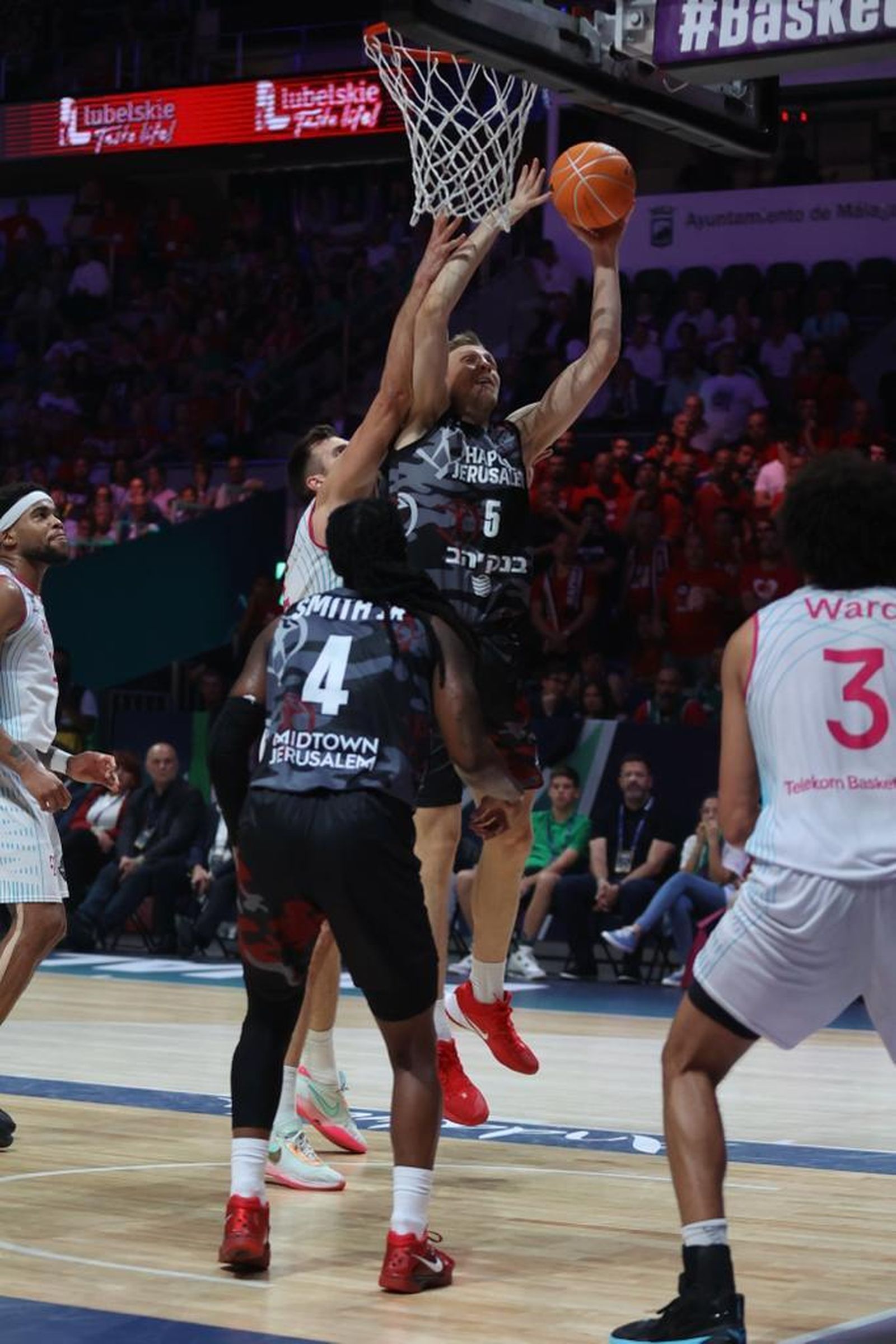 El Hapoel-Bonn, final de la BCL, en fotos