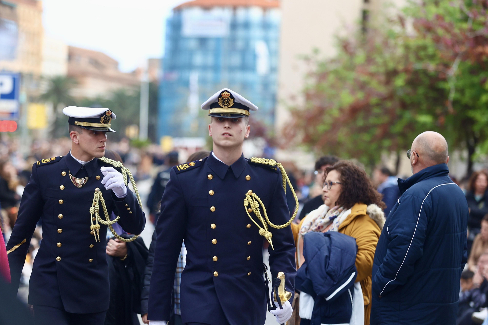 Las fotos de la procesión de Mena con la Legión en el Jueves Santo en Málaga