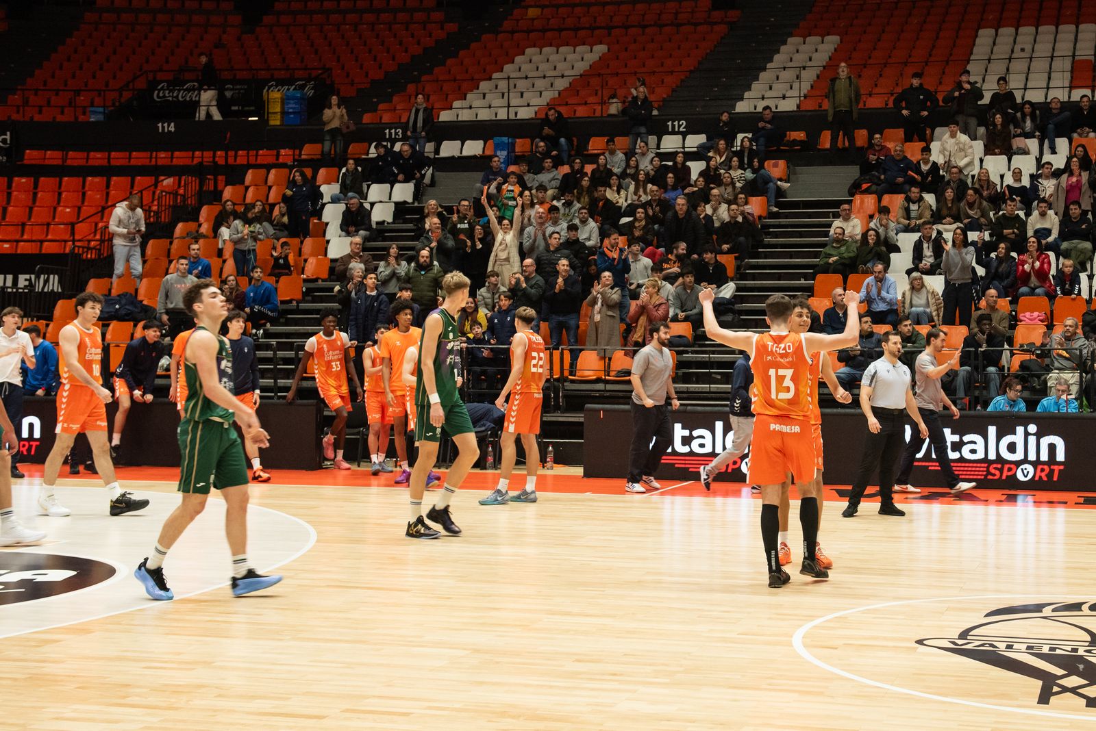 Valencia-Unicaja Alhaurín de la Torre U22, en fotos