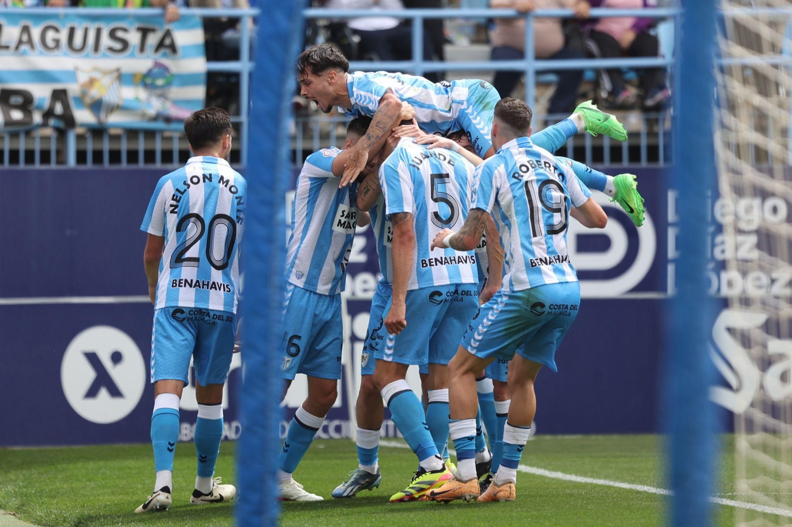 Málaga CF-AD Ceuta, en fotos