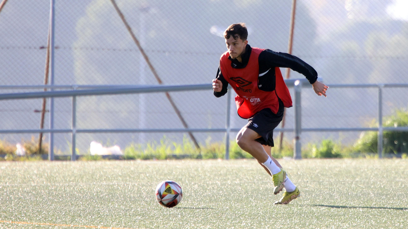 Primer entrenamiento del Xerez DFC en Picadueñas