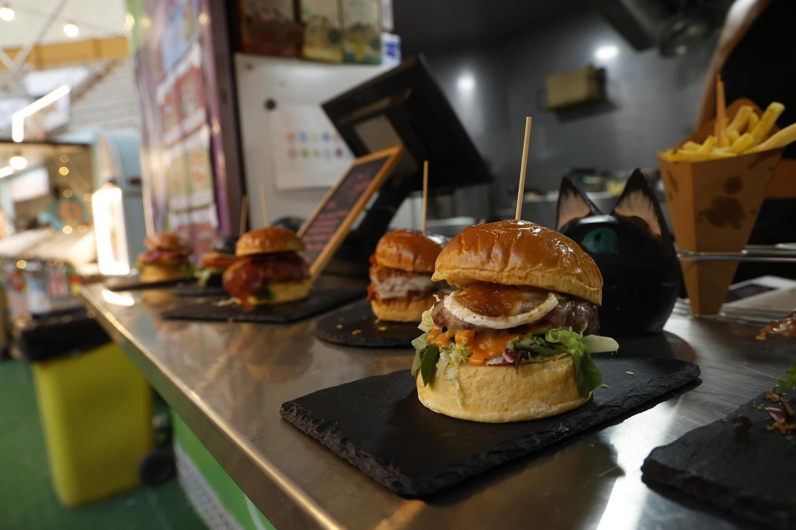 Uno de los food trucks en Los Barrios el pasado julio.