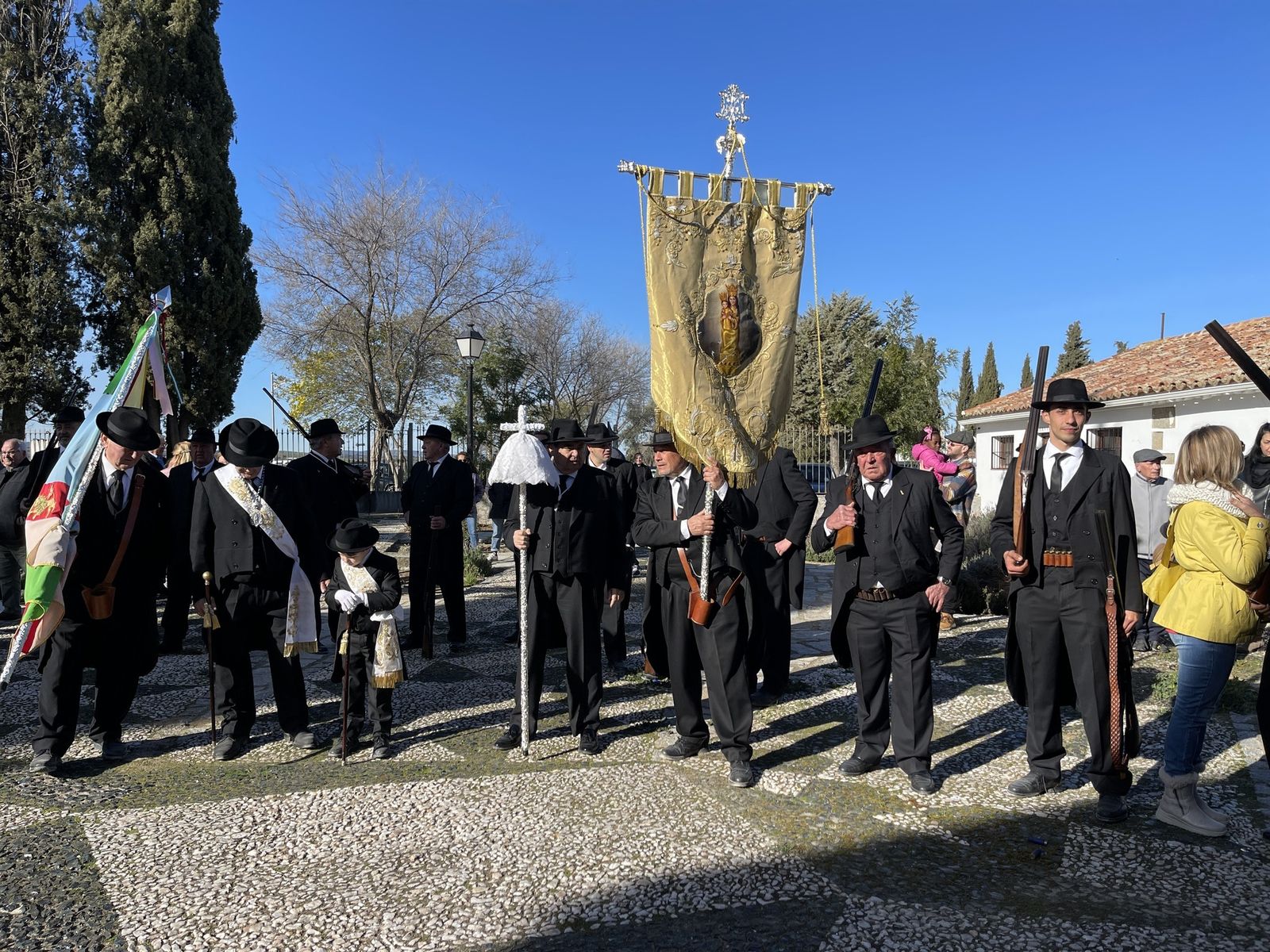 El traslado de la Virgen de Guía a Alcaracejos, en imágenes
