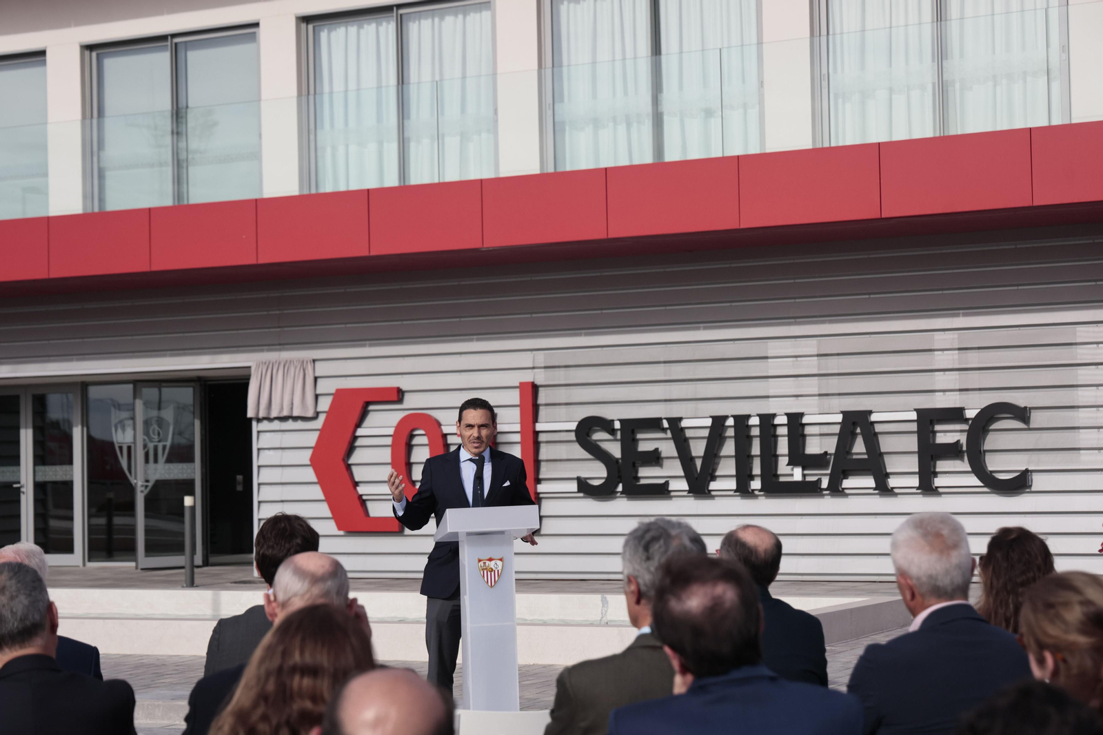 Imágenes de las nuevas instalaciones de la ciudad deportiva del Sevilla Fc