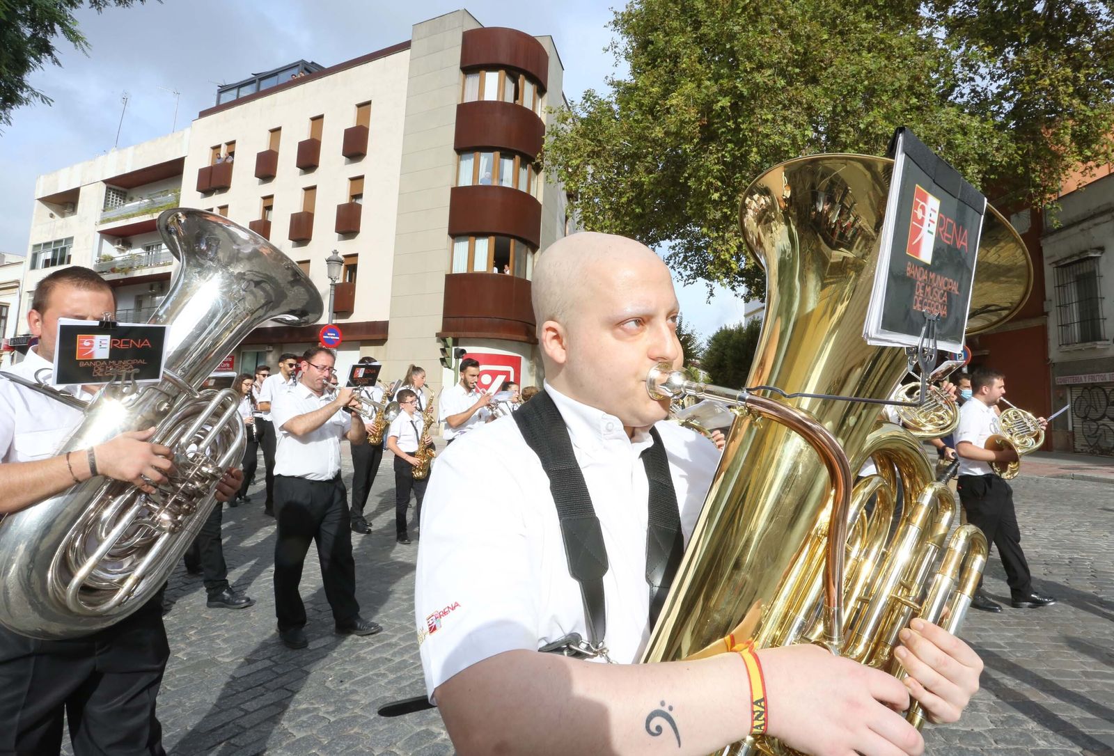 Salida procesional de la Virgen de los Dolores
