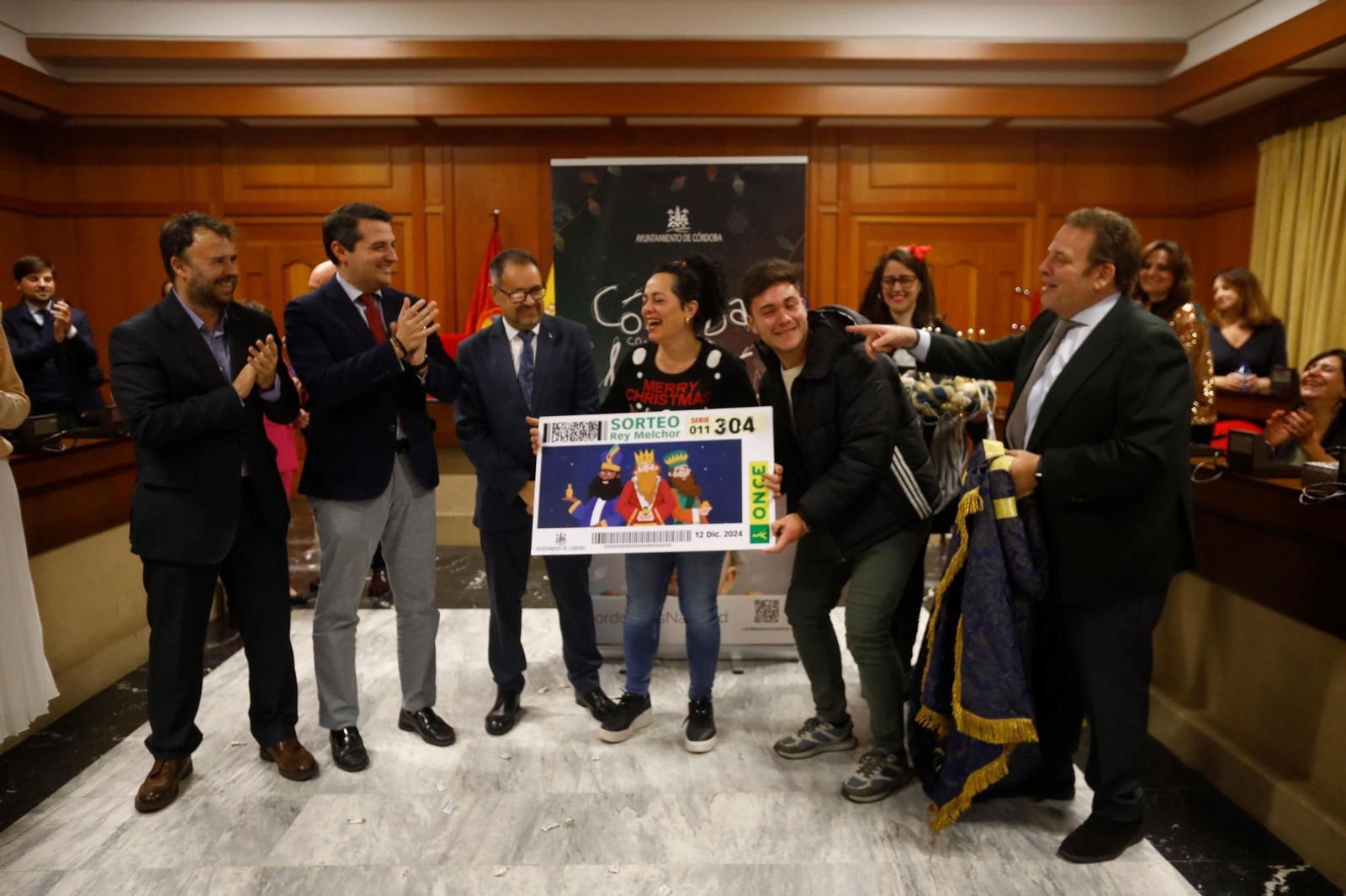 Las mejores imágenes del sorteo de elección del Rey Melchor en Córdoba