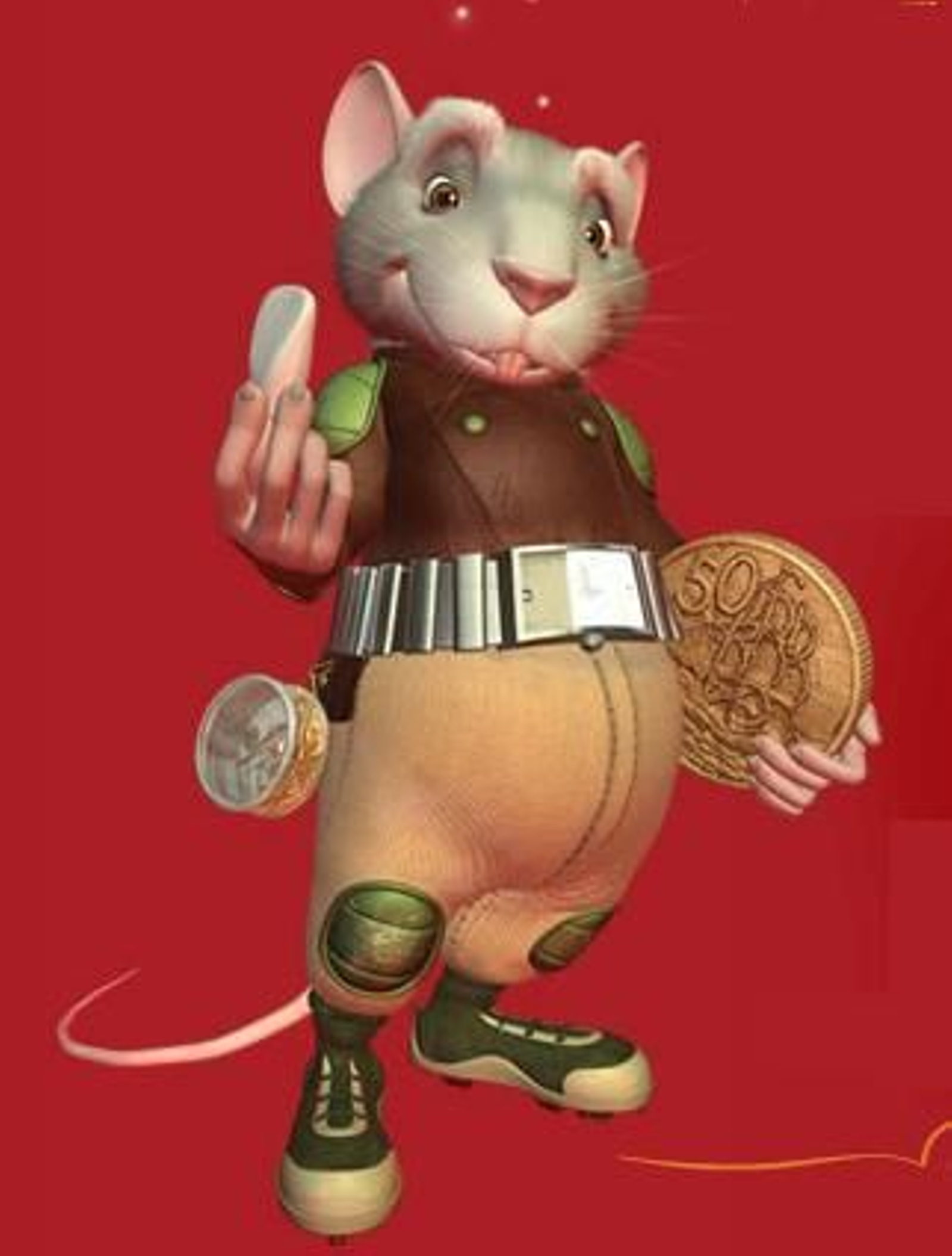 El Ratoncito Pérez, que intercambia dinero por los dientes que se le caen a los niños. El Ratoncito Pérez, que intercambia dinero por los dientes que se le caen a los niños.