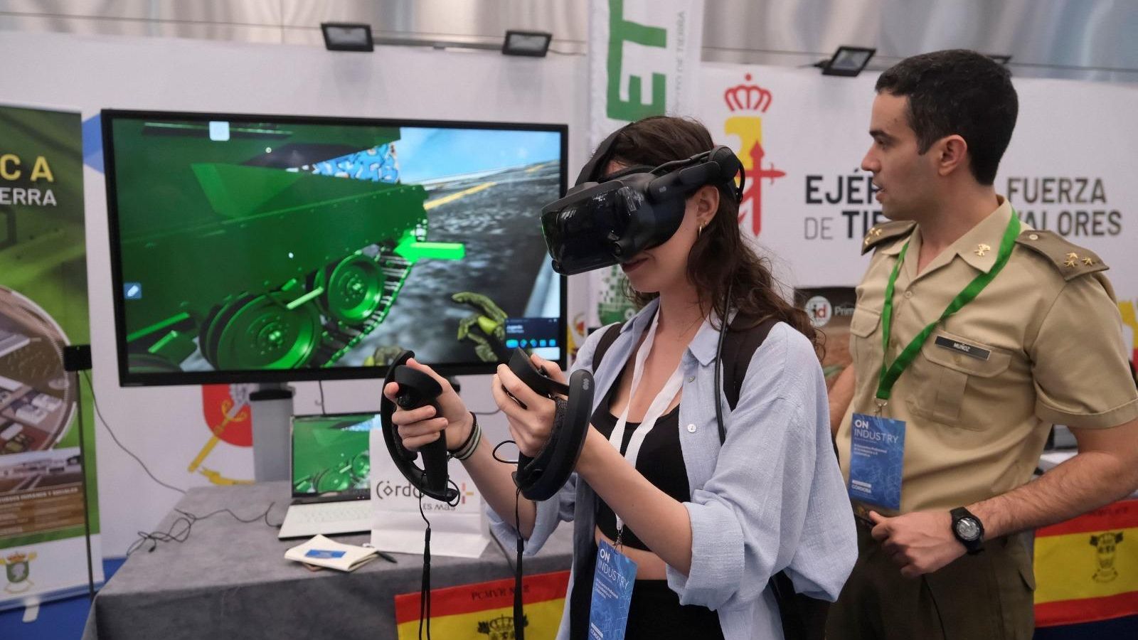 Exposición de tecnología del Ejército de Tierra en On Industry.