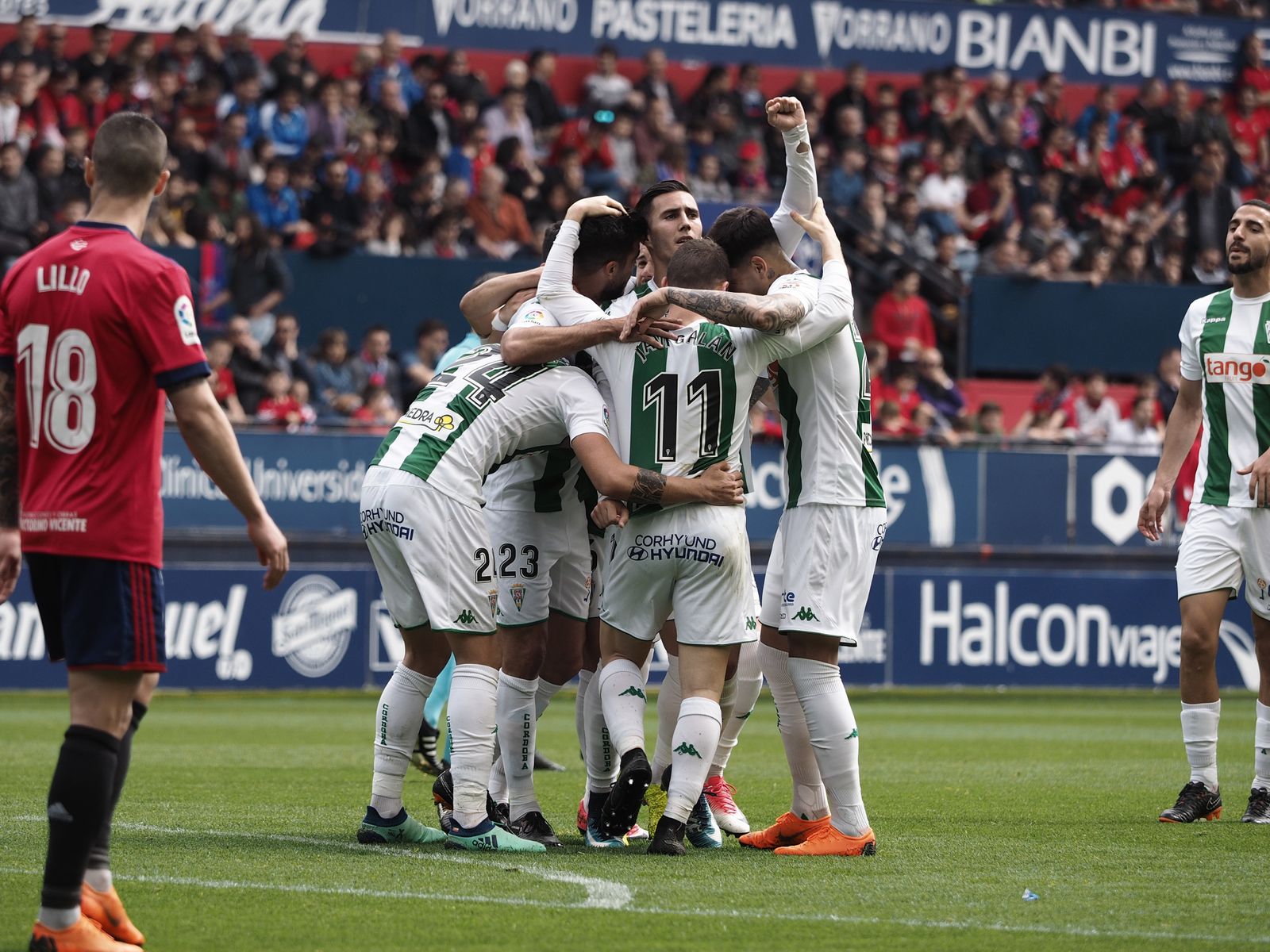 El Osasuna-Córdoba (1-1), en imágenes