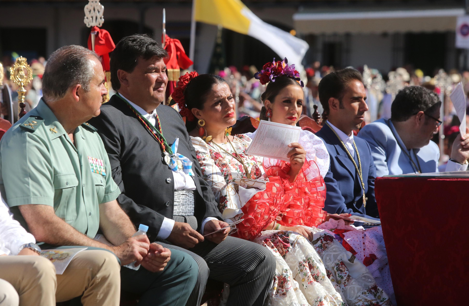 Imágenes de la misa de Pentecostés de la Romería del Rocío 2019
