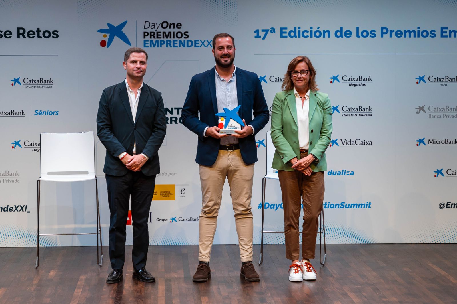 El CEO y fundador de la empresa cordobesa, Rafael Dorado, recibe el reconocimiento.