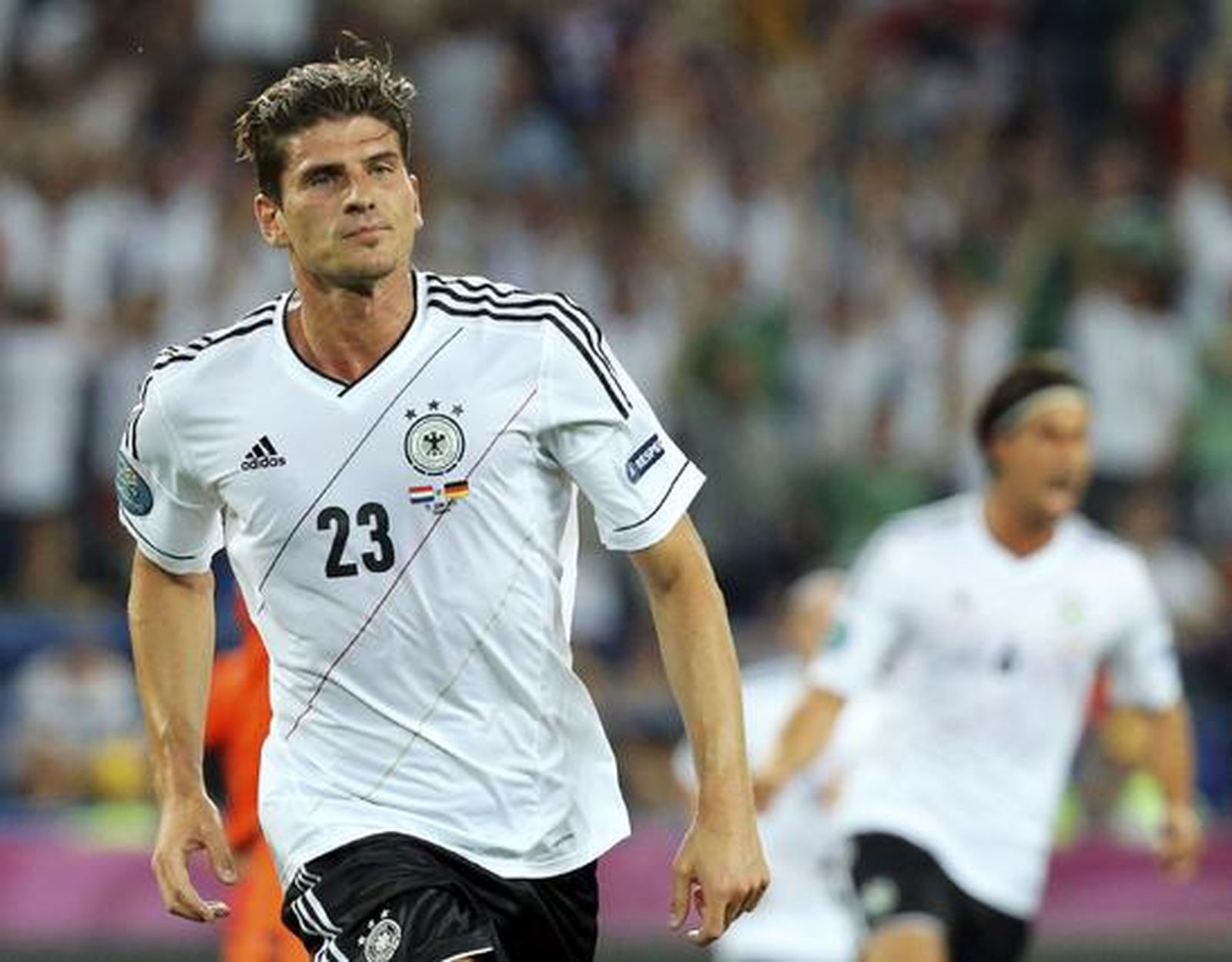 Alemania da un golpe en la mesa al vencer 1-2 a Holanda.

Foto: EFE