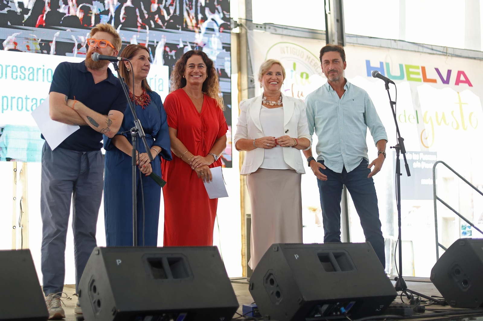Imágenes de la Feria de la Tapa de Huelva en la mañana del domingo