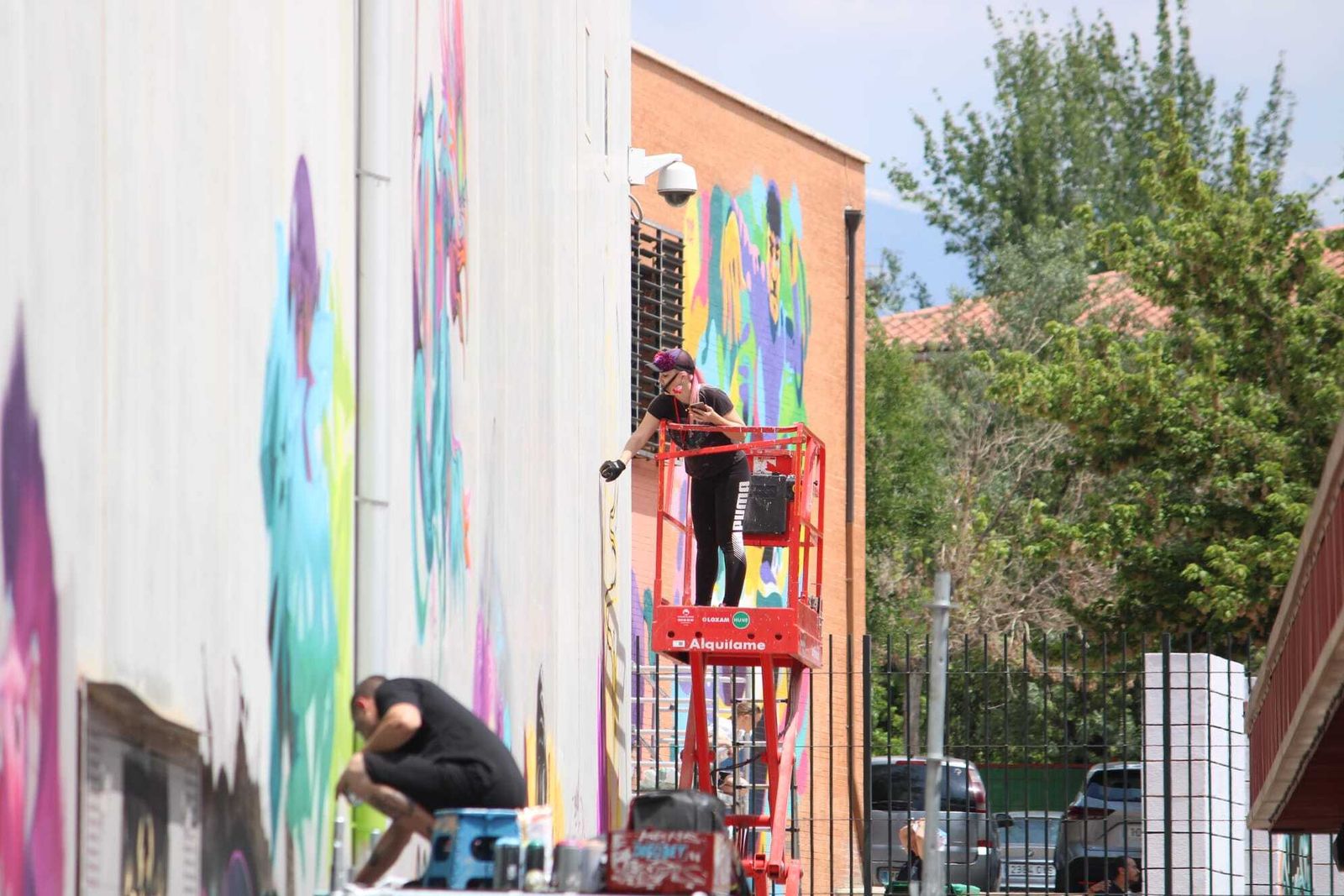 Meeting of Styles, así se ha llenado Granada de arte urbano