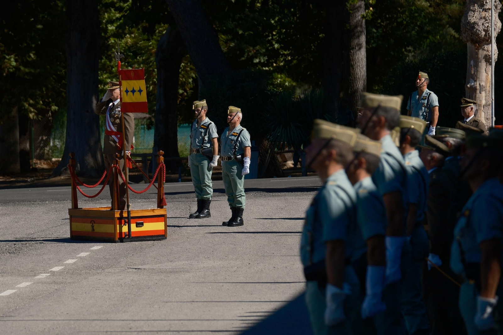 Celebración del 75 aniversario del Tercio Alejandro Farnesio 4º de la Legión, en imágenes.