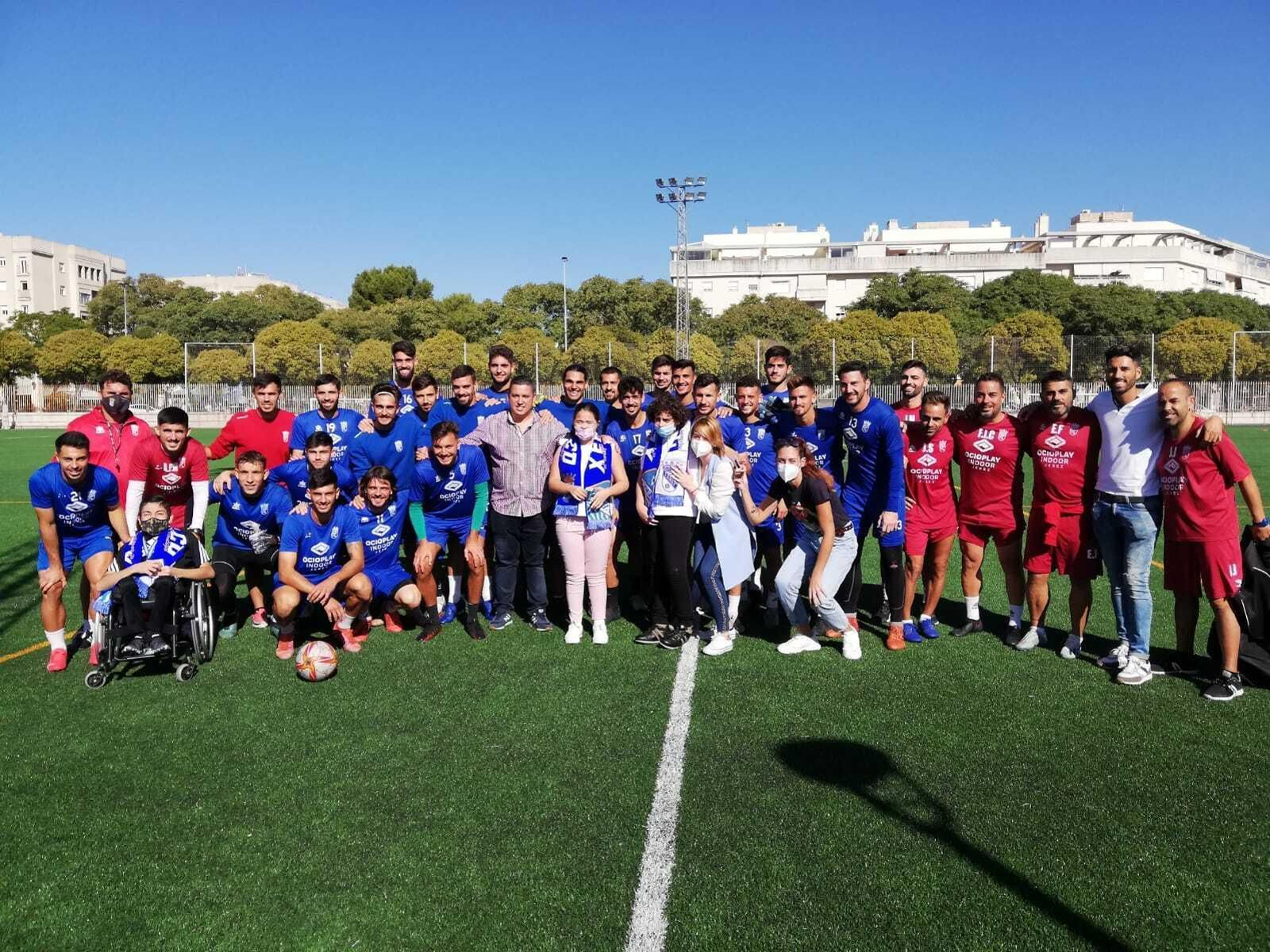 Los alumnos del aula de educación especial del IES Elena García Armada, en La Granja.