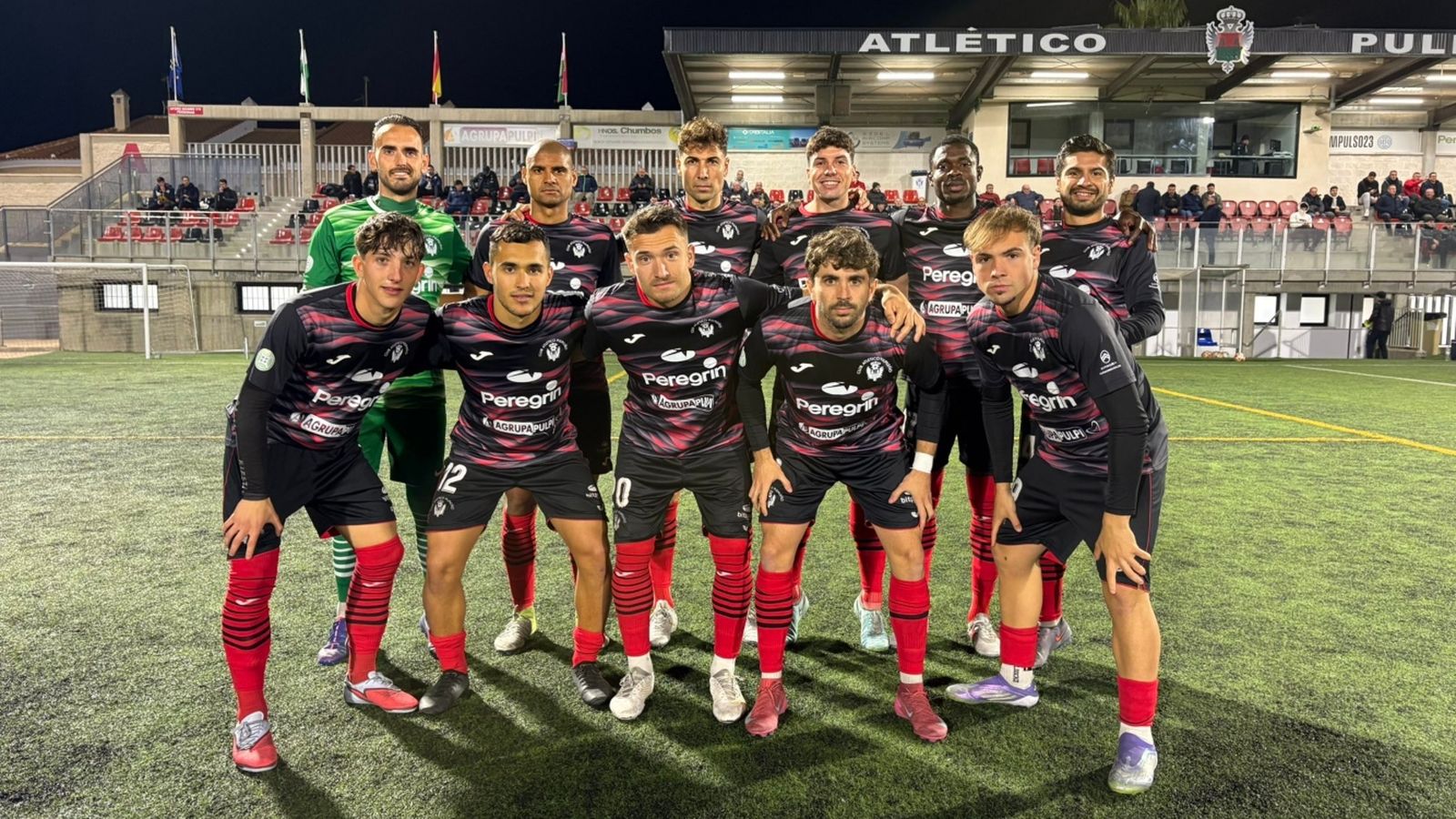 Alineación titular del Pulpileño en el duelo ante la Unión Molinense.