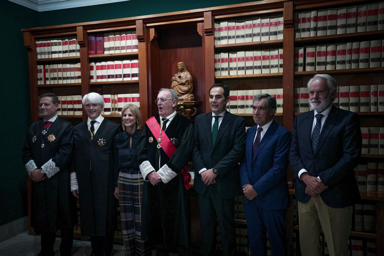 El reconocimiento al decano de los abogados de Jerez, Federico Fernández, en imágenes