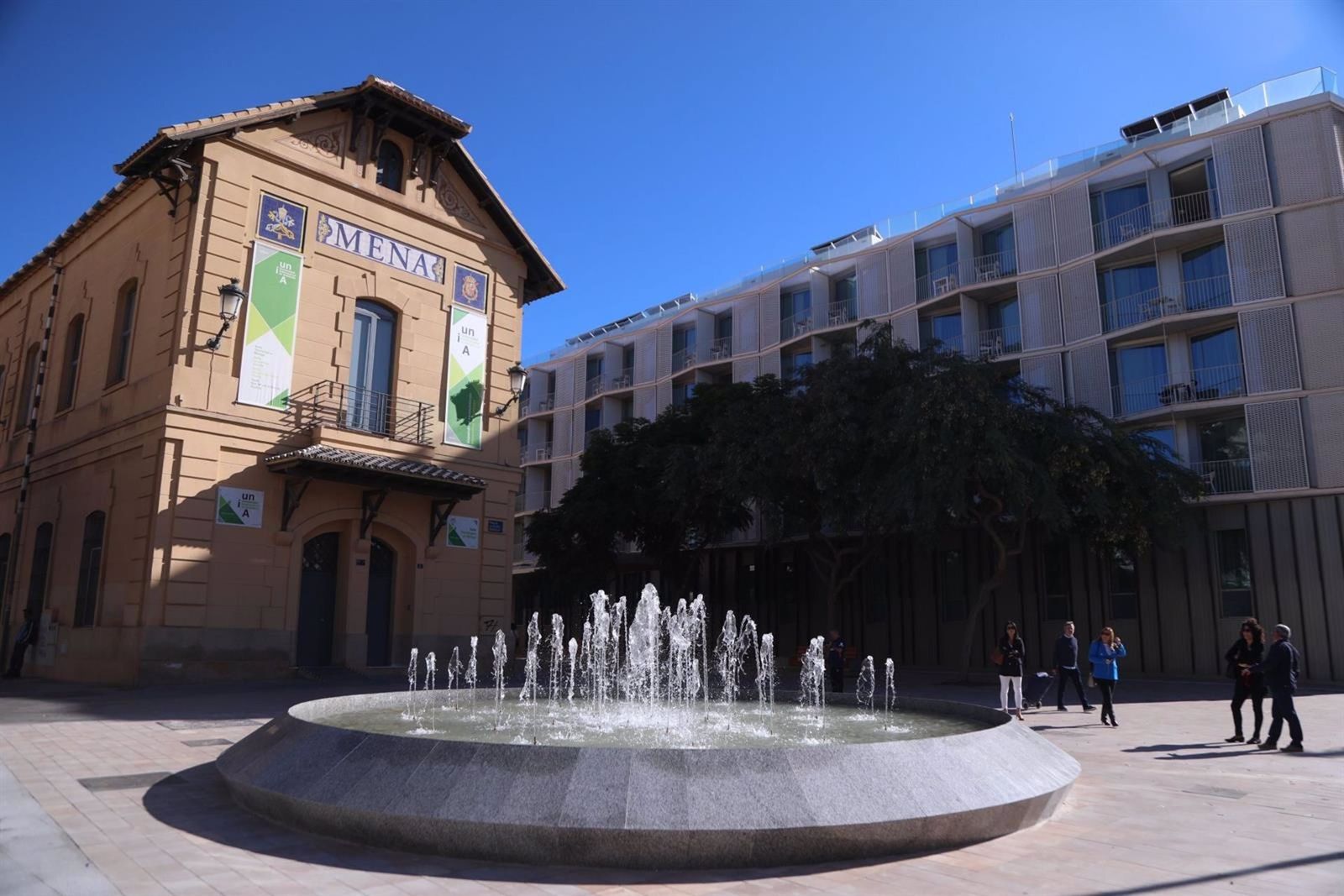Nueva fuente en el entorno de Santo Domingo.