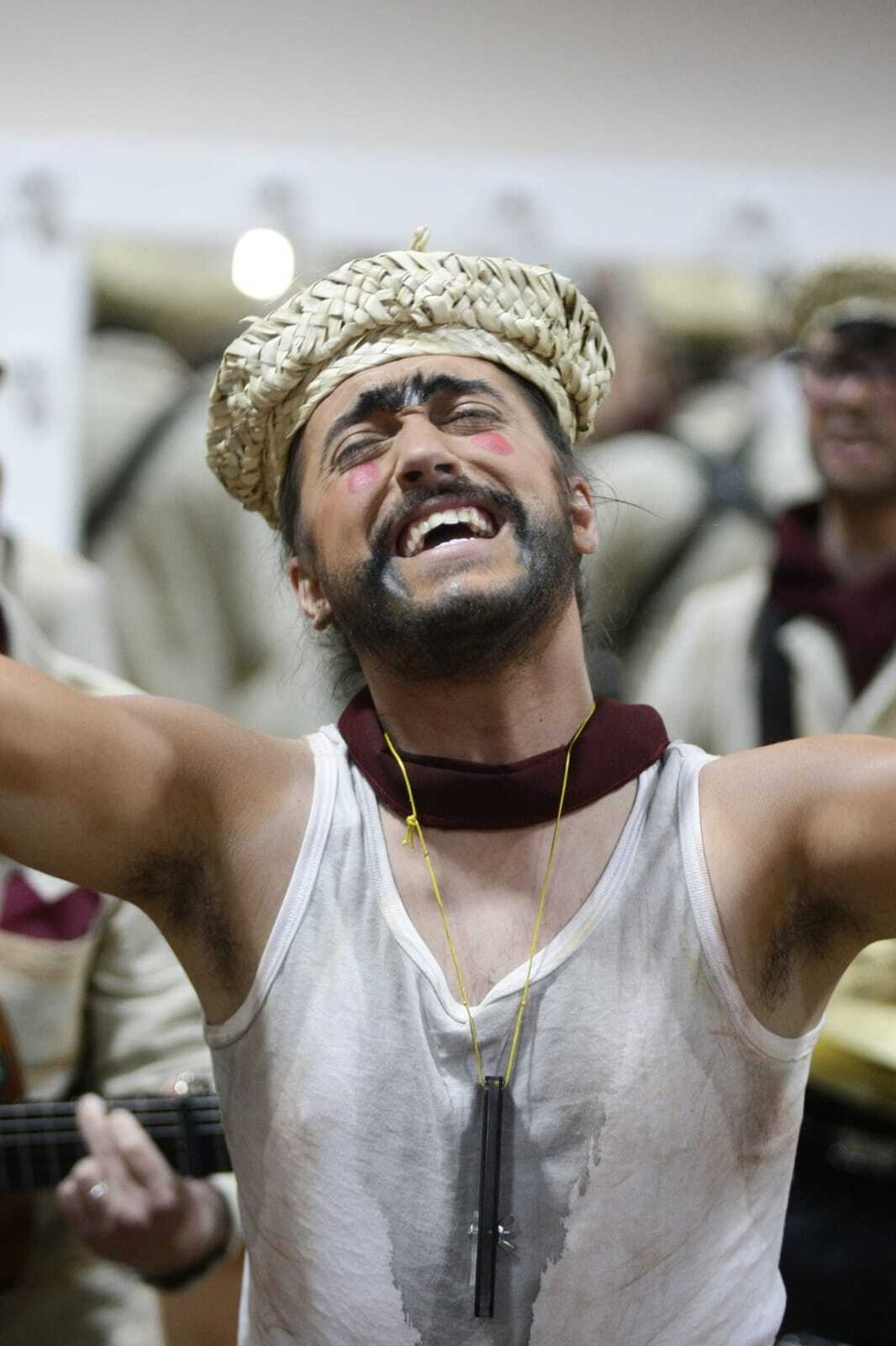 Chirigota 'Çembrando coplâ (la comparça er pueblo)