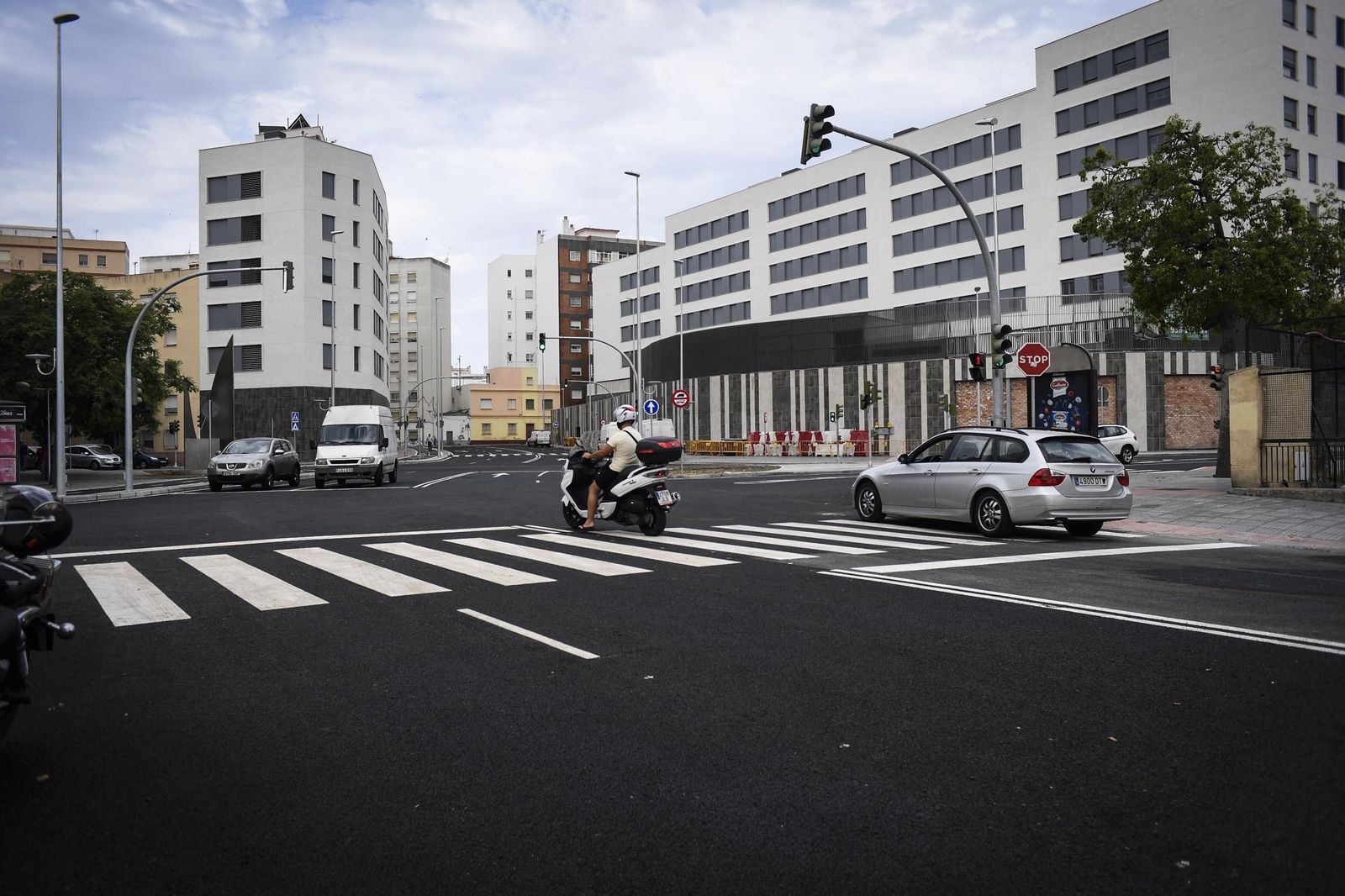 Imagen de archivo de la avenida Huelva, una zona con movimiento de mercado mobiliario.