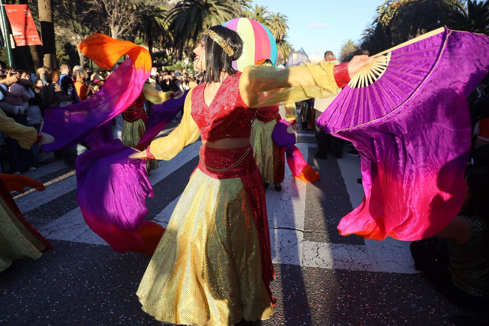 El Gran Desfile del Carnaval de Málaga, en imágenes
